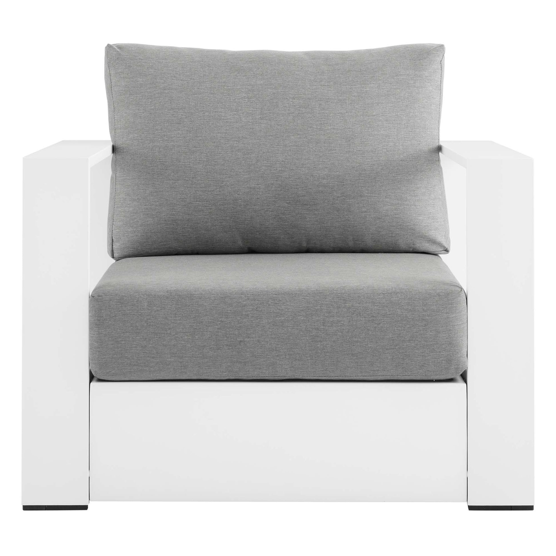 Tahoe Outdoor Patio Powder-Coated Aluminum Armchair by Modway - Best Buy Furniture