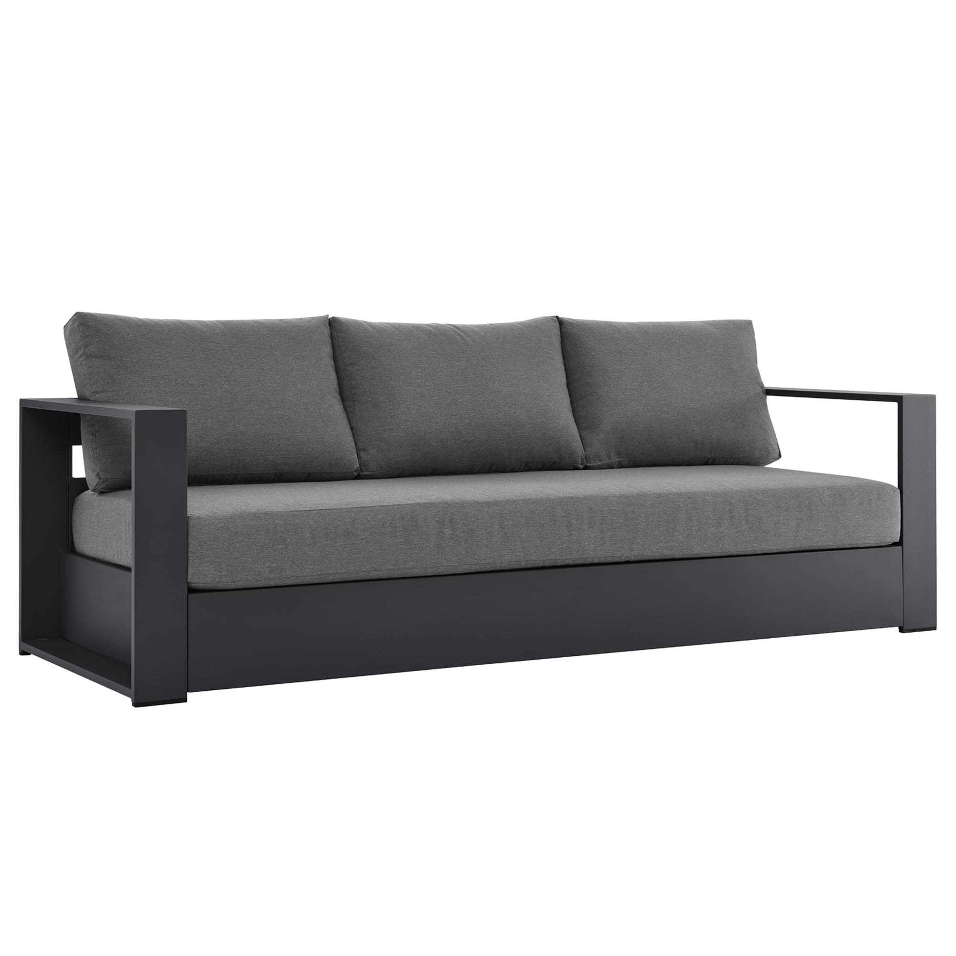 Tahoe Outdoor Patio Powder-Coated Aluminum Sofa by Modway - Best Buy Furniture