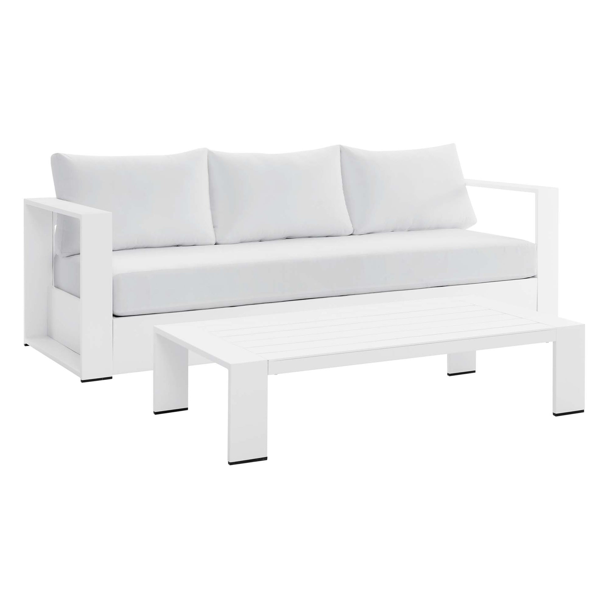 Tahoe 2-Piece Outdoor Patio Powder-Coated Aluminum Set by Modway - Best Buy Furniture