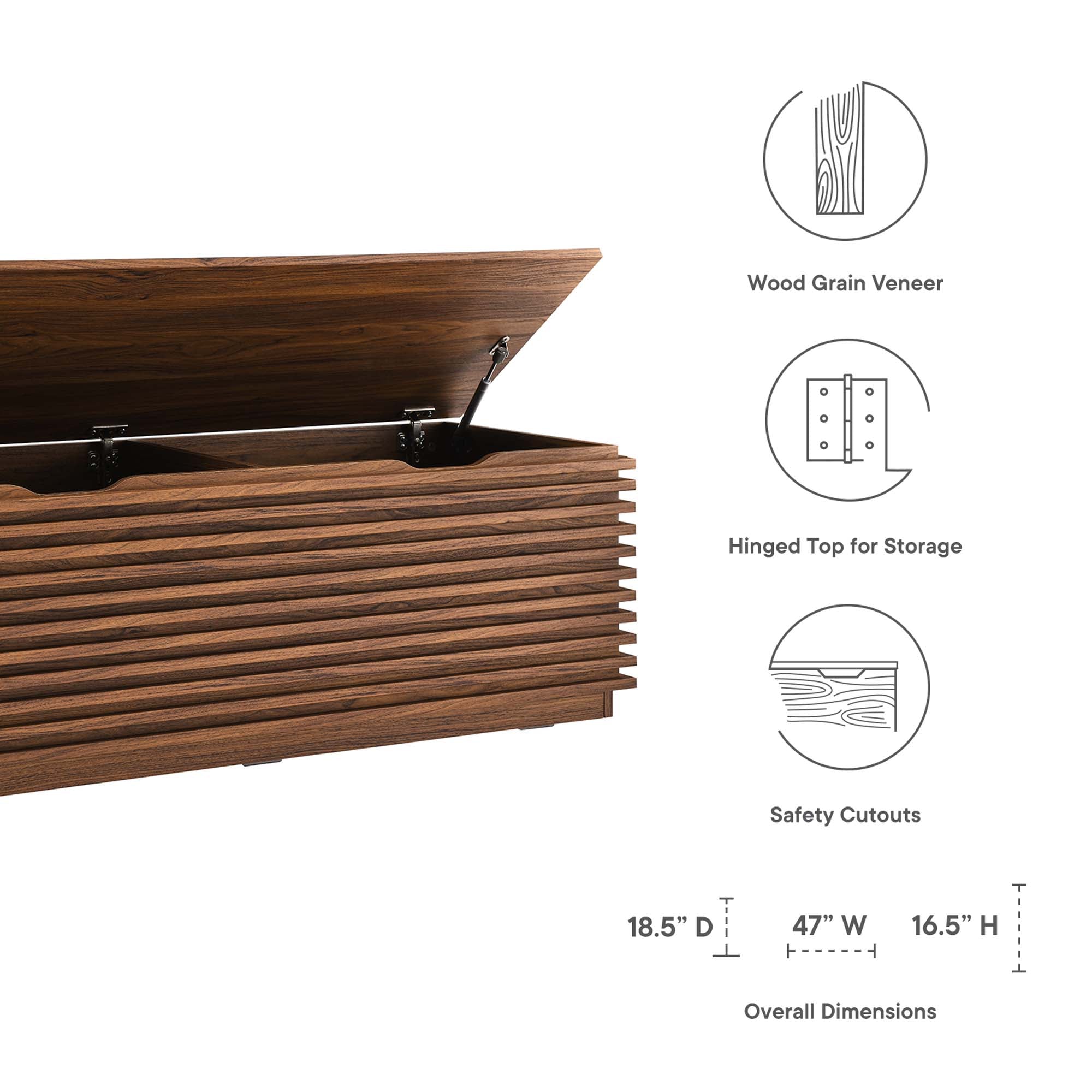 Render Storage Bench by Modway - Best Buy Furniture