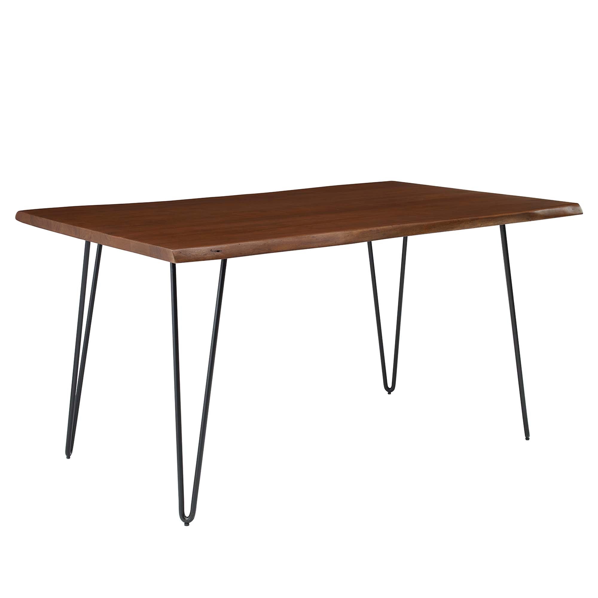 Ardor 60" Live Edge Acacia Wood Acacia Wood Dining Table by Modway - Best Buy Furniture