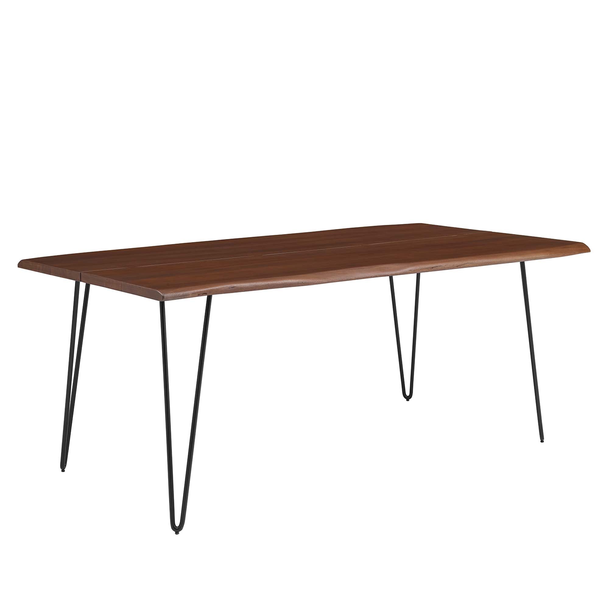 Ardor 74" Live Edge Acacia Wood Acacia Wood Dining Table by Modway - Best Buy Furniture
