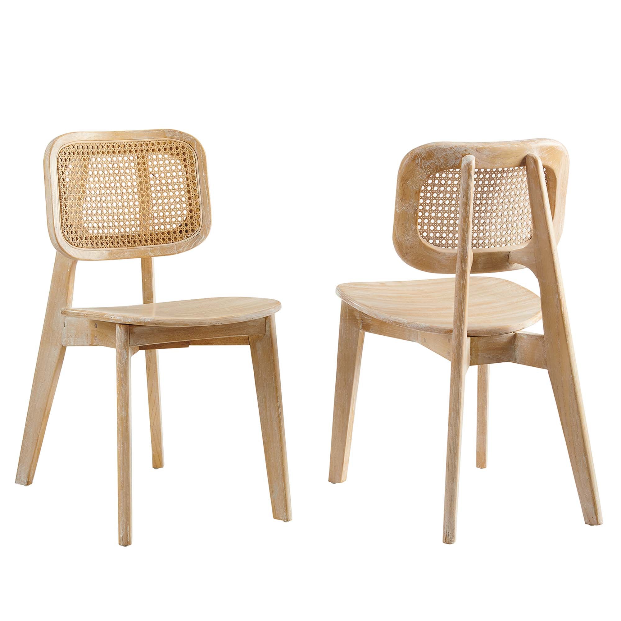 Habitat Wood Dining Side Chair Set of 2 by Modway - Best Buy Furniture