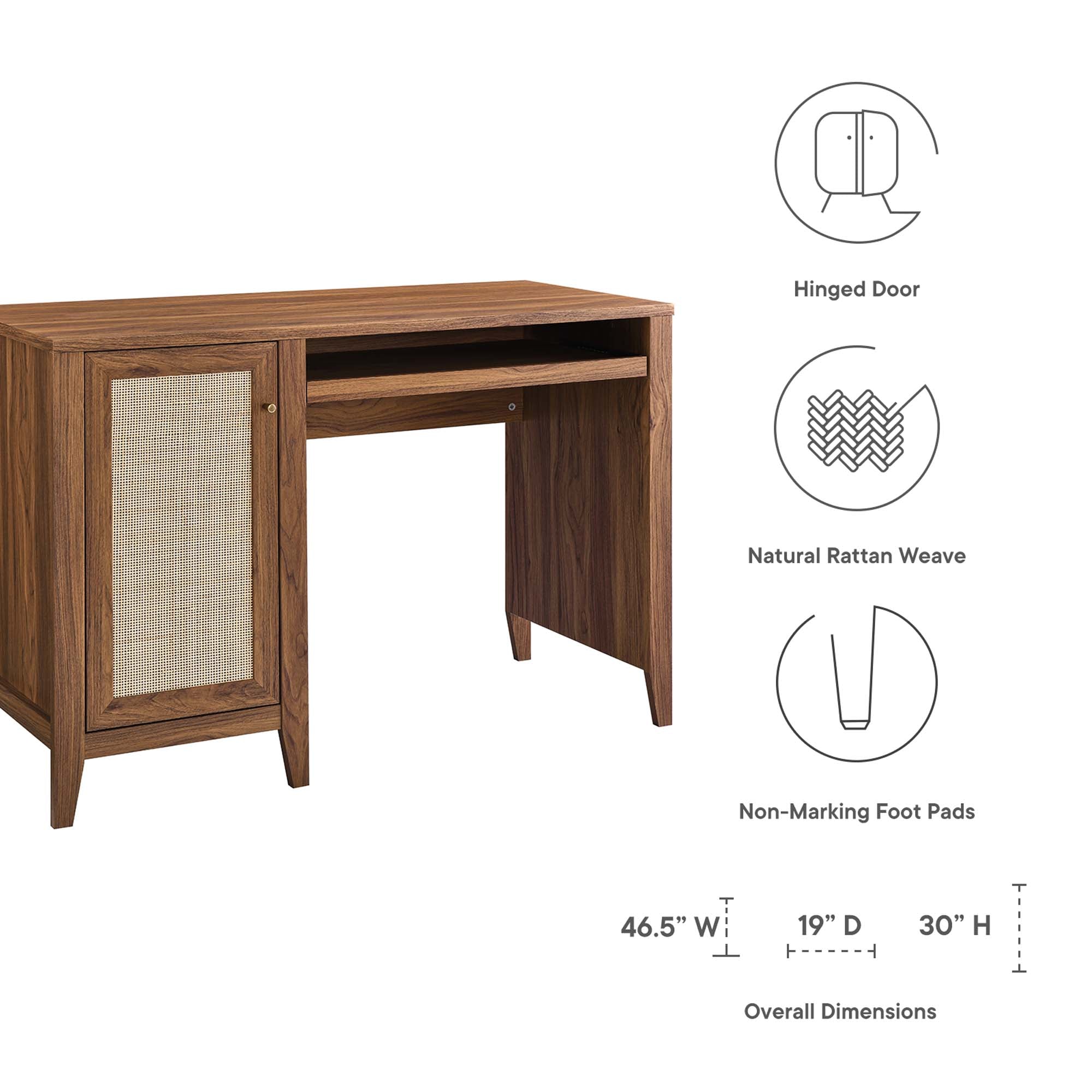 Soma 47" Office Desk by Modway - Best Buy Furniture
