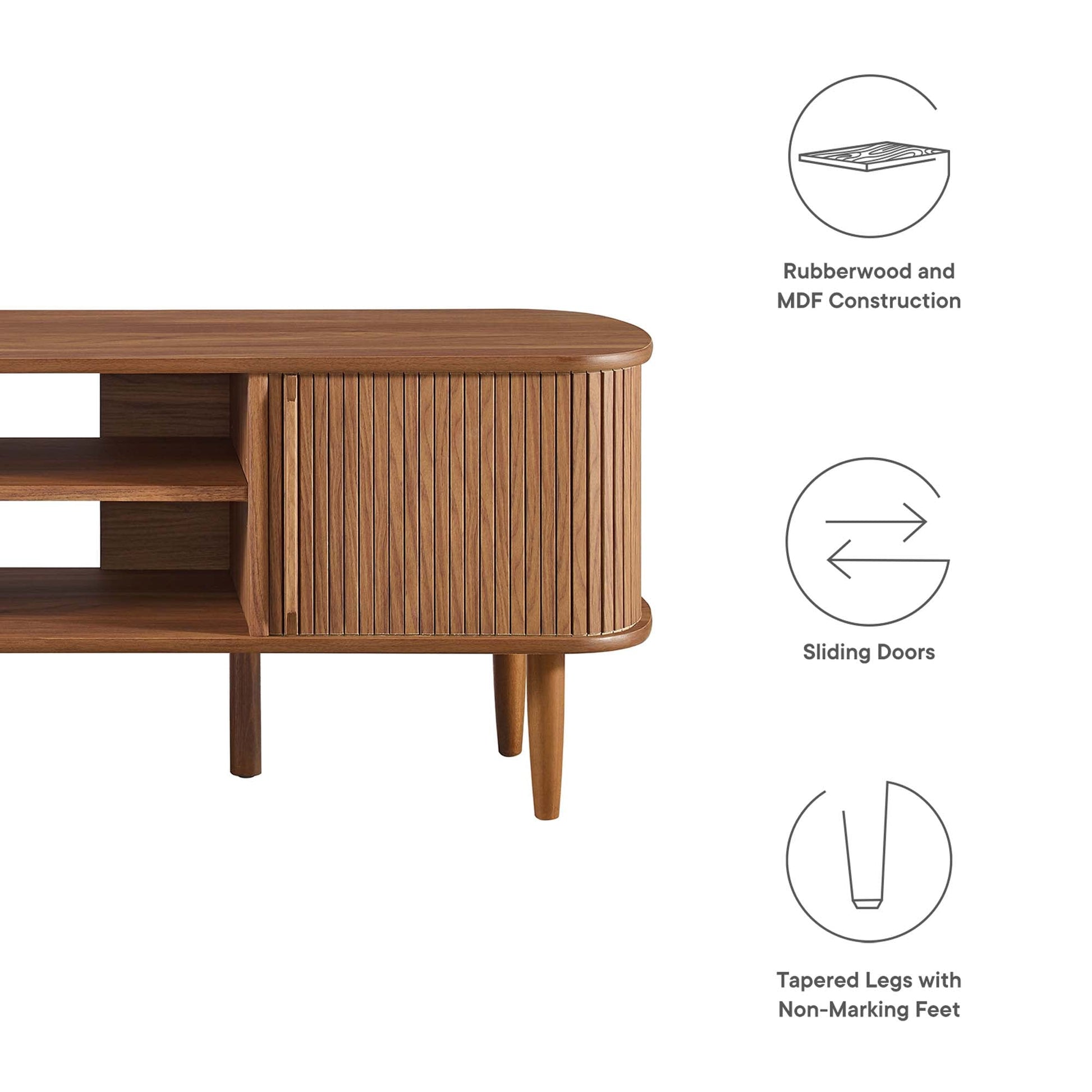 Contour 55" TV Stand - Best Buy Furniture