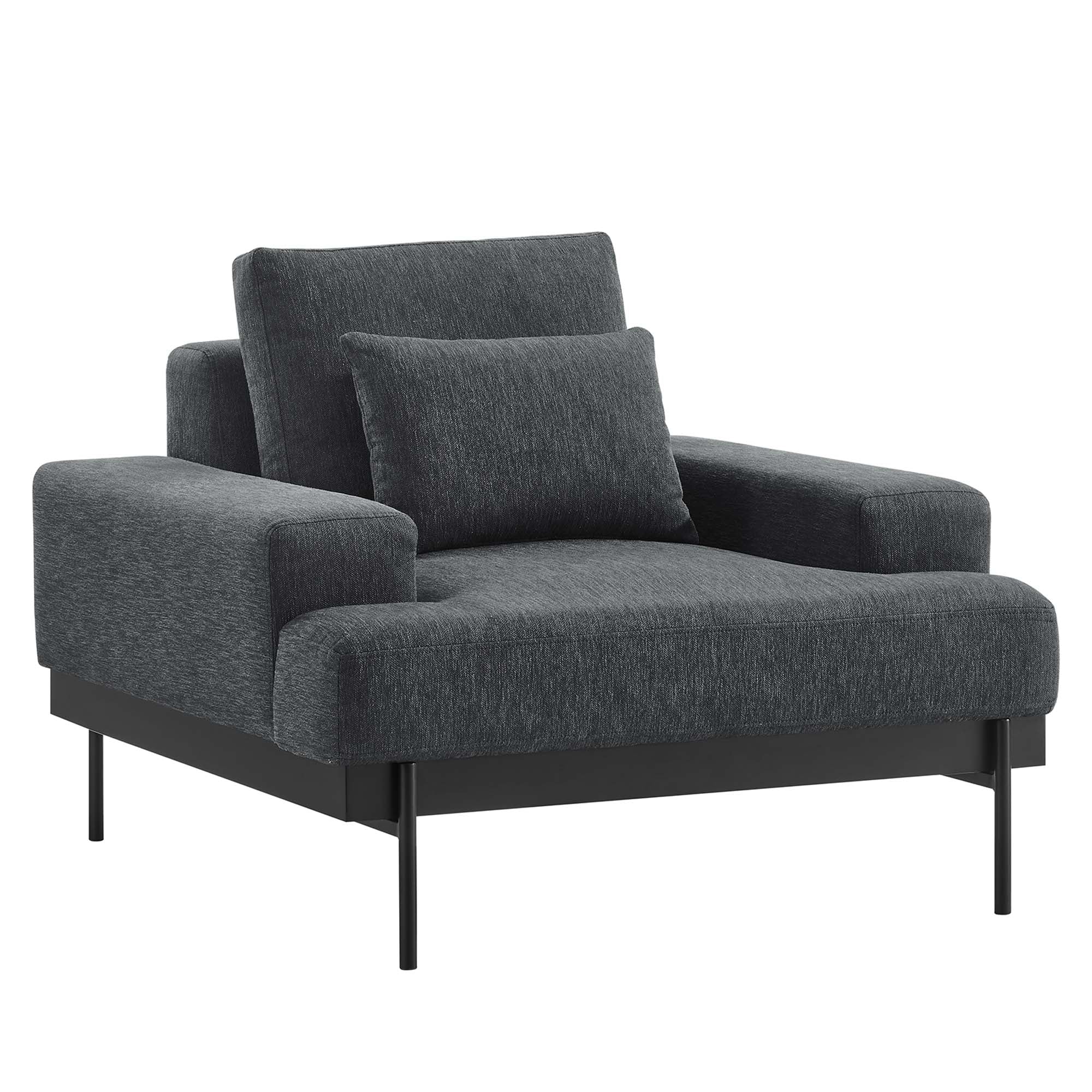 Proximity Upholstered Fabric Armchair - Best Buy Furniture