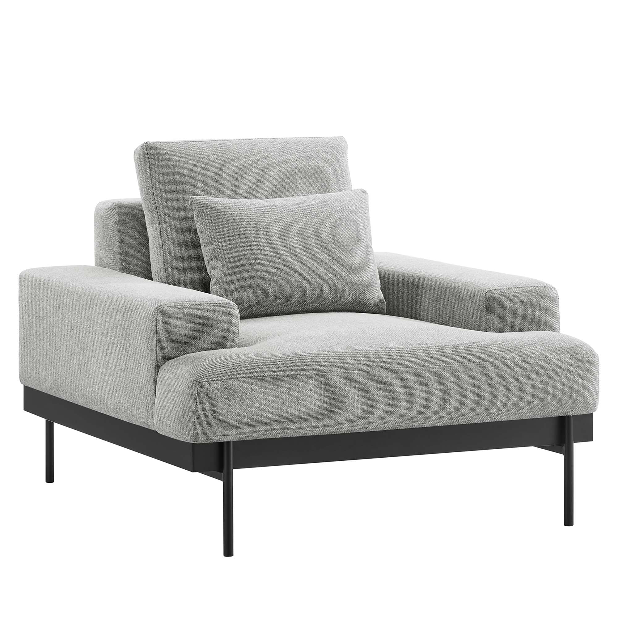 Proximity Upholstered Fabric Armchair - Best Buy Furniture