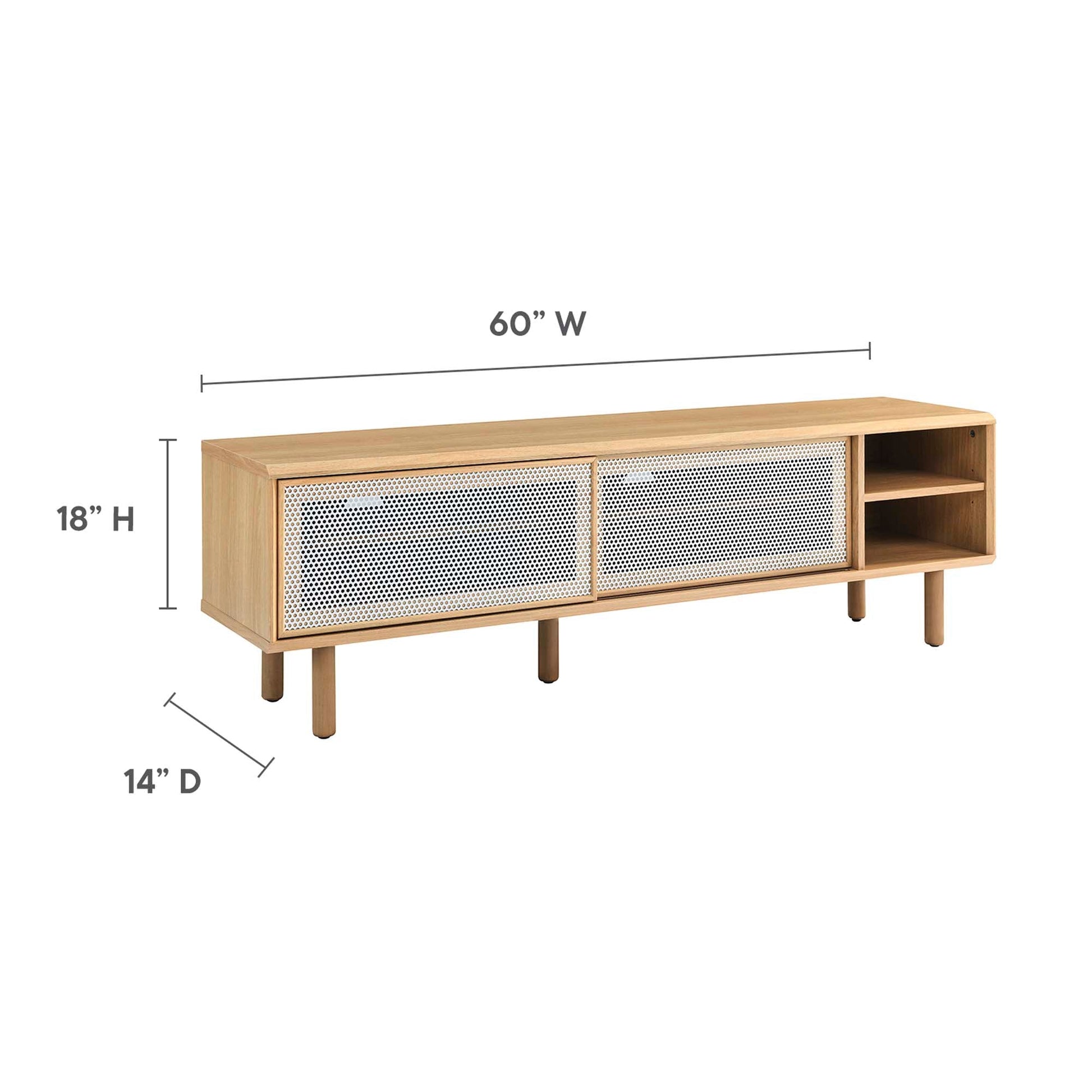 Kurtis 60" TV Stand - Best Buy Furniture