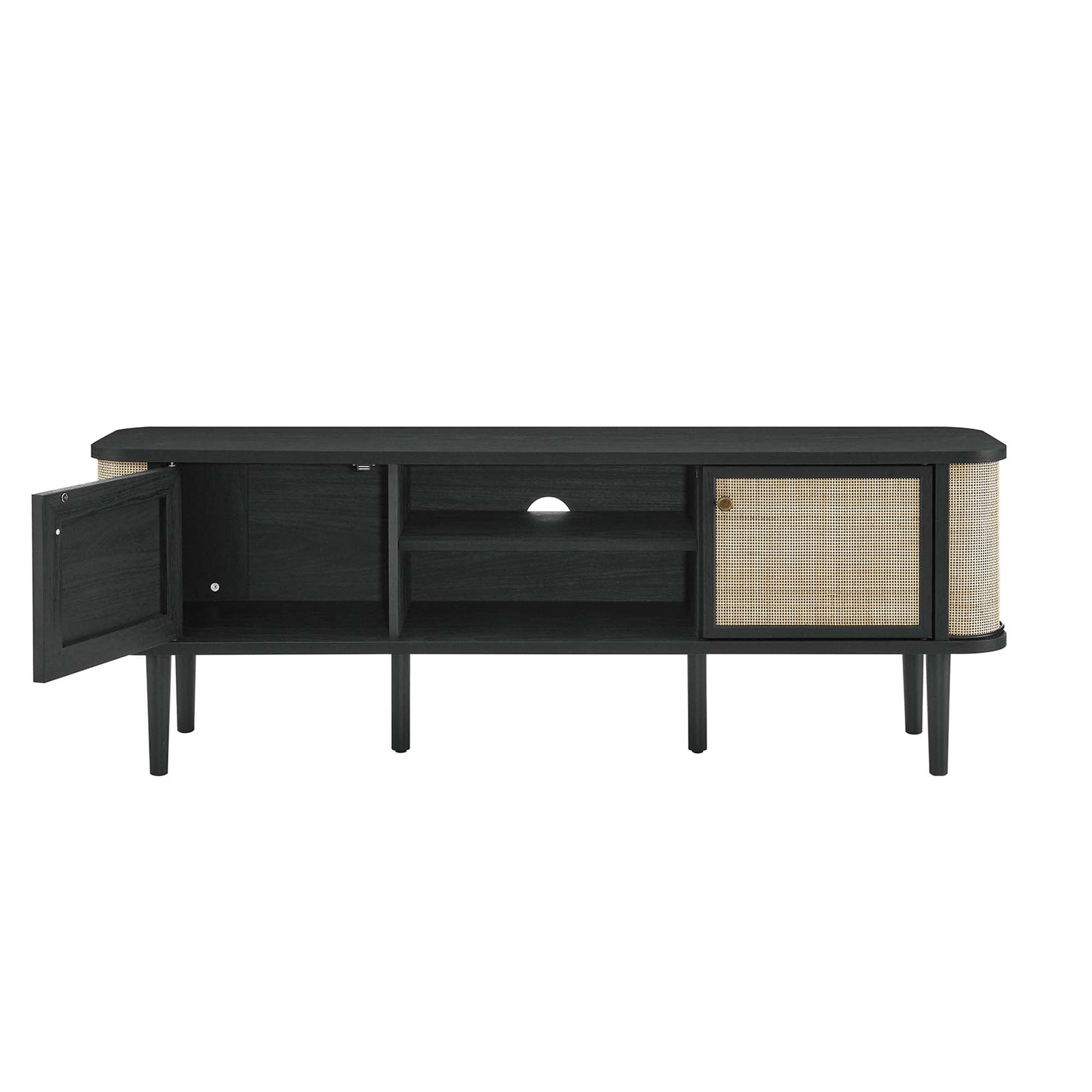 Miramar 60'' Wood TV Stand - Best Buy Furniture