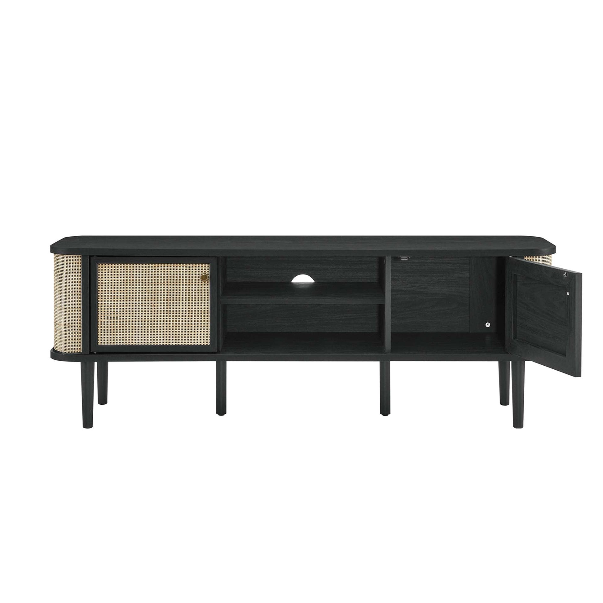 Miramar 60'' Wood TV Stand - Best Buy Furniture