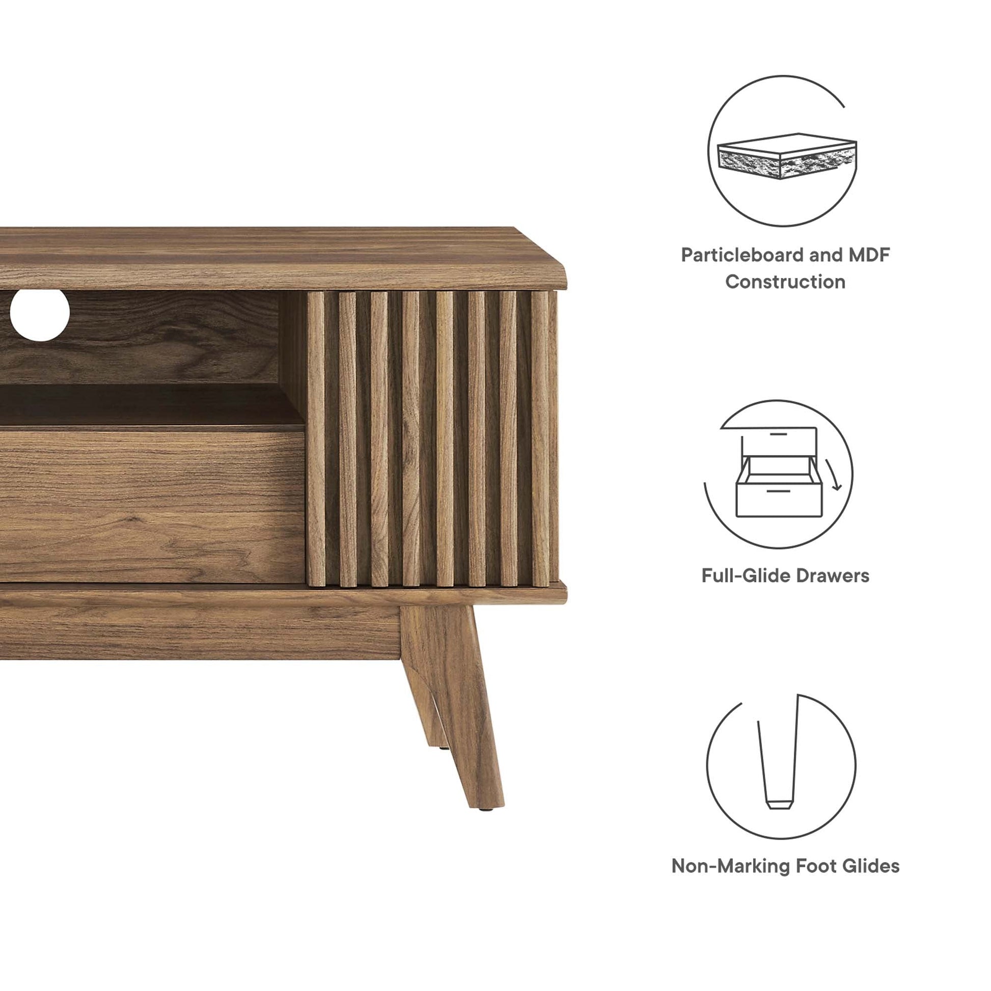 Eudora 60" TV Stand - Best Buy Furniture