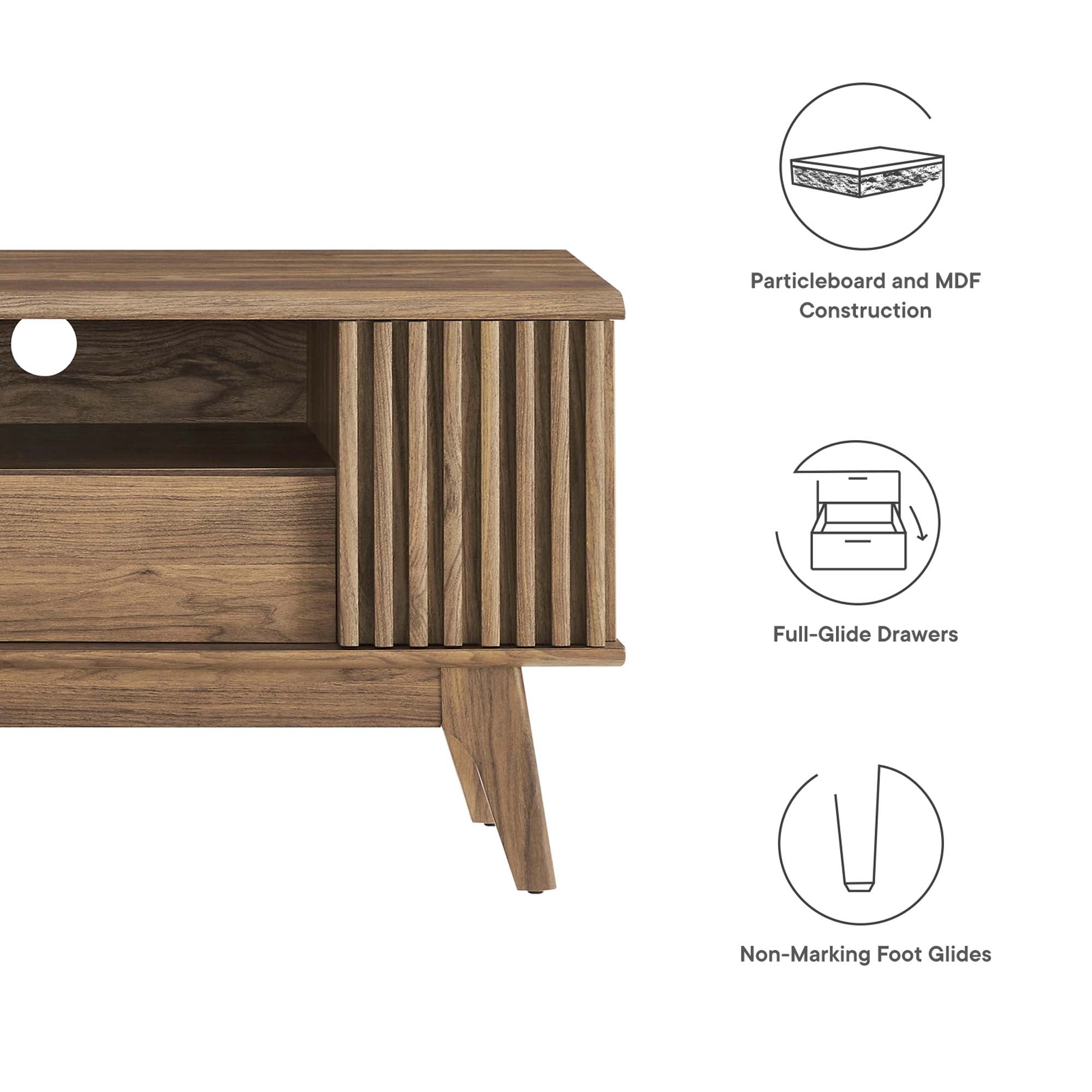 Eudora 60" TV Stand - Best Buy Furniture