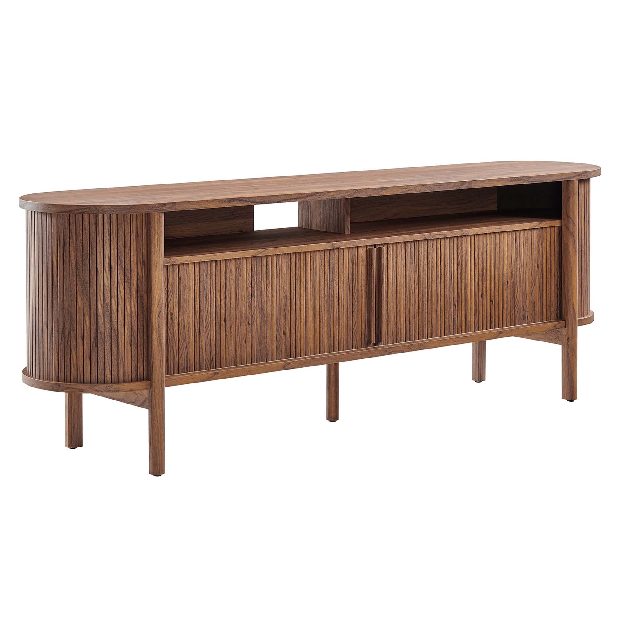 Cadence 71" Curved TV Stand by Modway - Best Buy Furniture