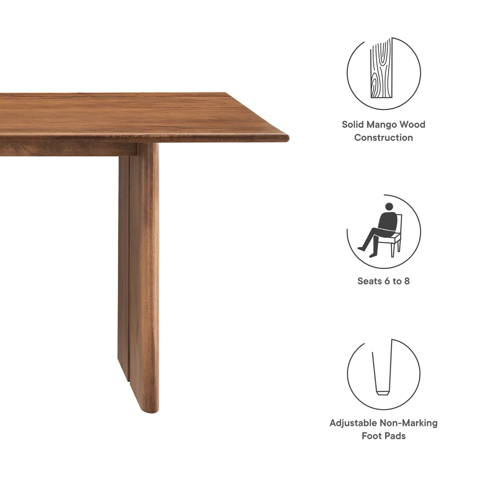 Amistad 72" Dining Table by Modway - Best Buy Furniture