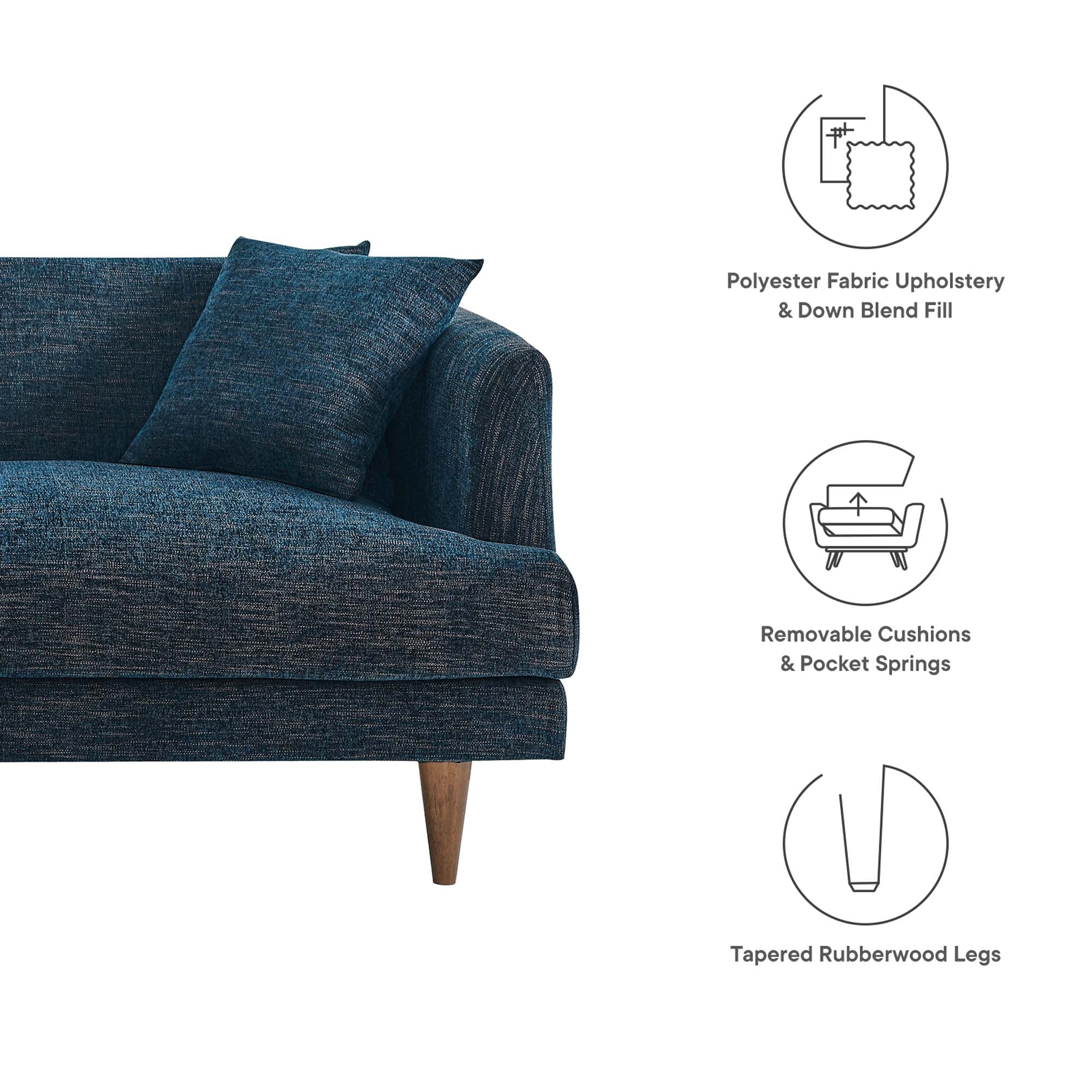 Zoya Down Filled Overstuffed Sofa by Modway - Best Buy Furniture