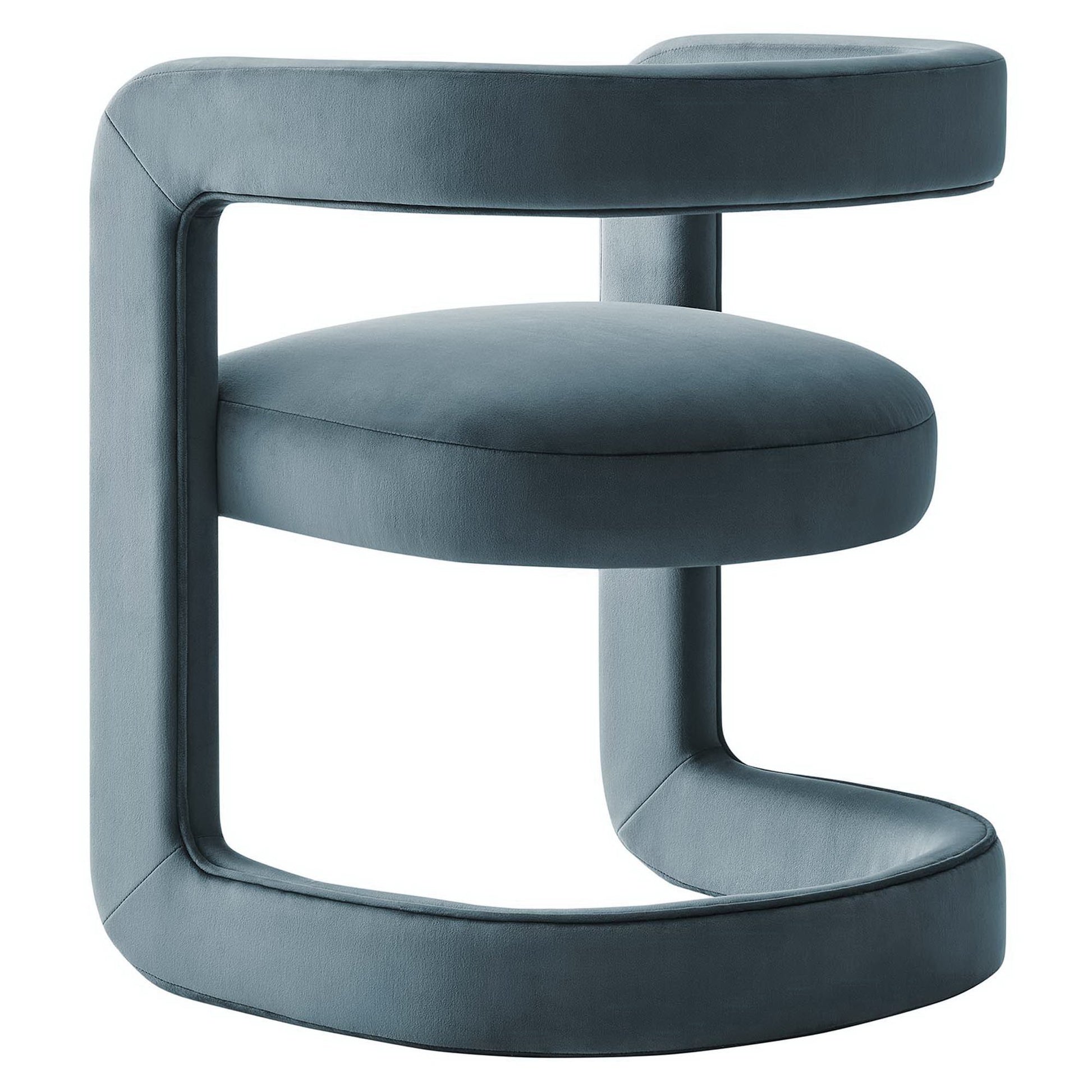 Winslow Performance Velvet Barrel Accent Chair by Modway - Best Buy Furniture