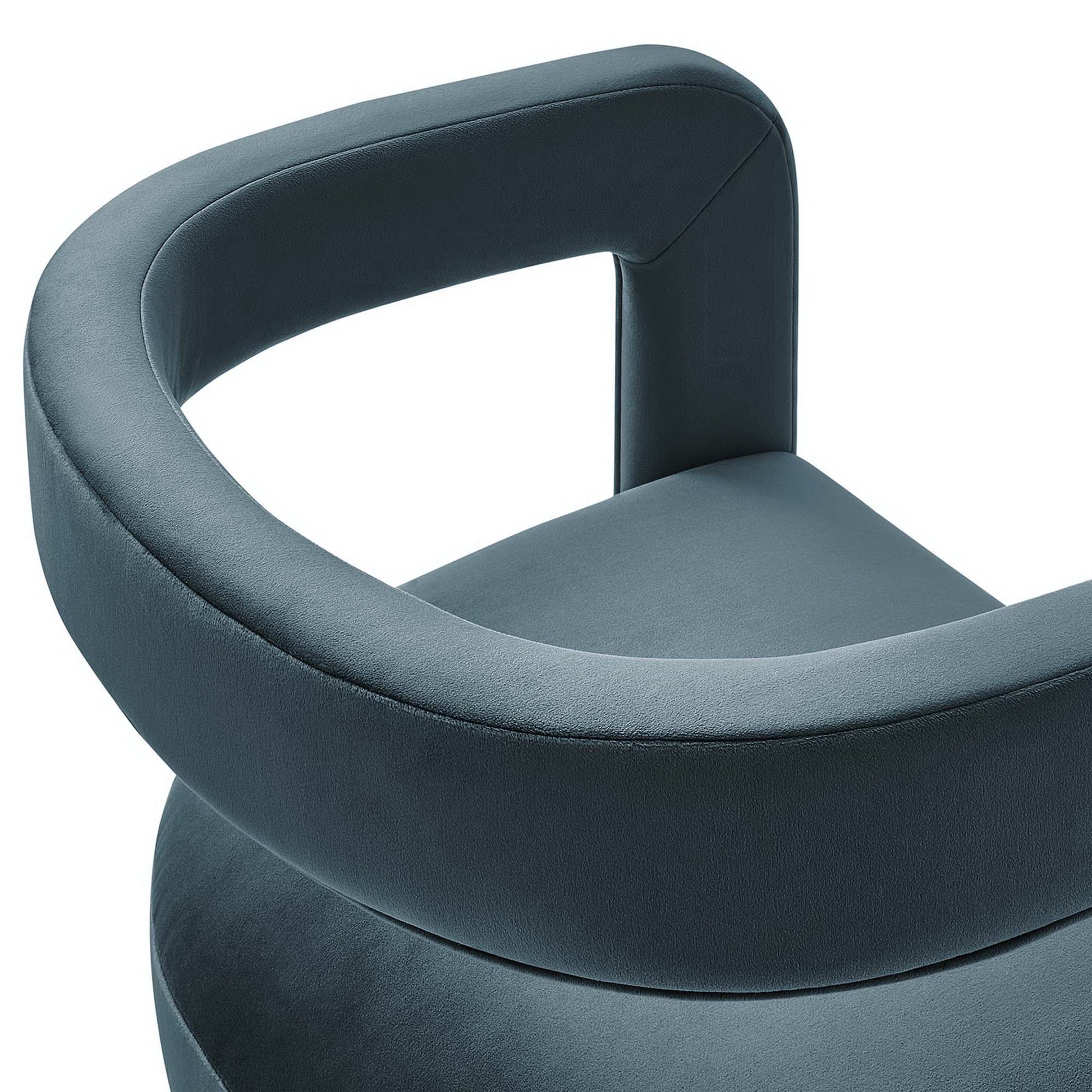 Winslow Performance Velvet Barrel Accent Chair by Modway - Best Buy Furniture