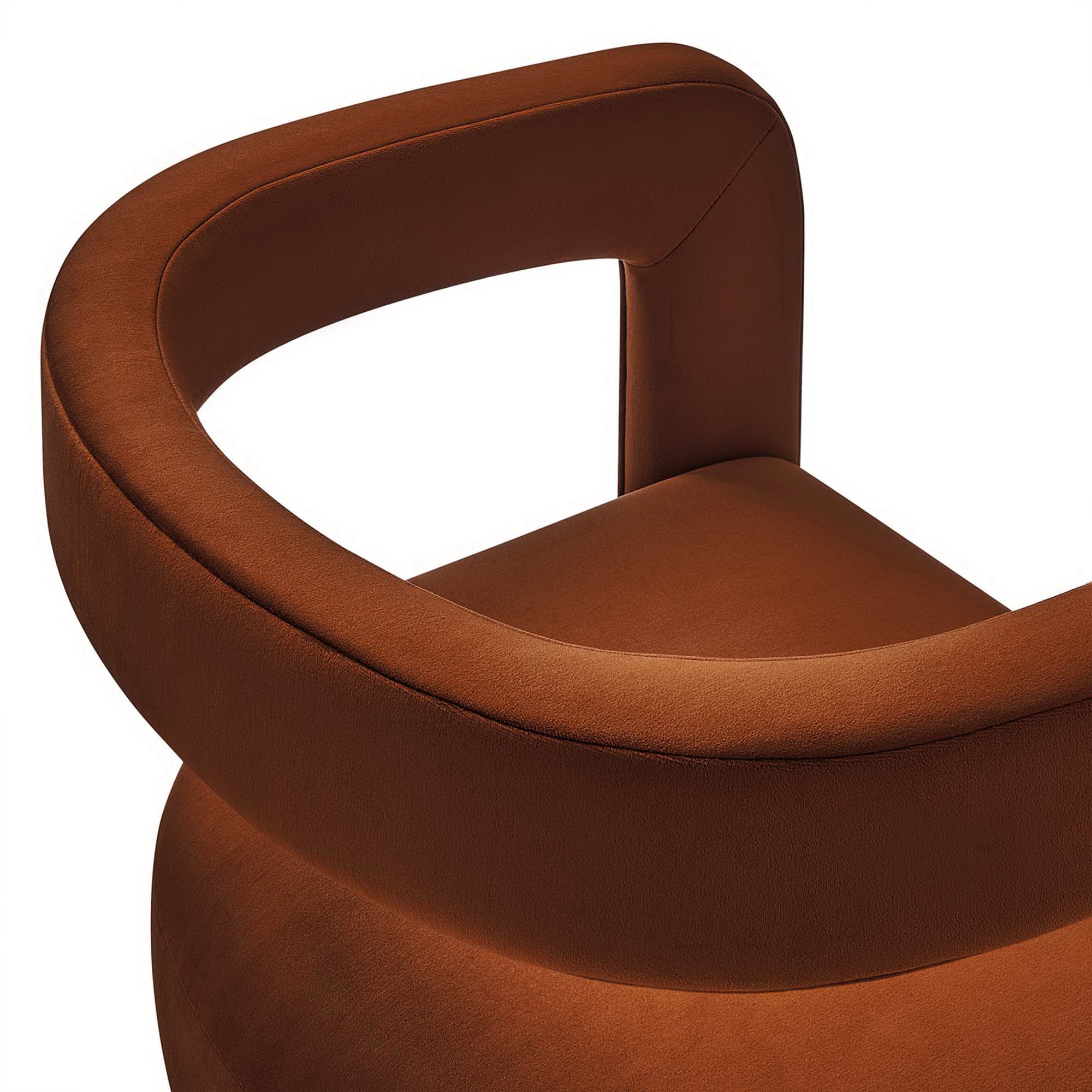 Winslow Performance Velvet Barrel Accent Chair by Modway - Best Buy Furniture