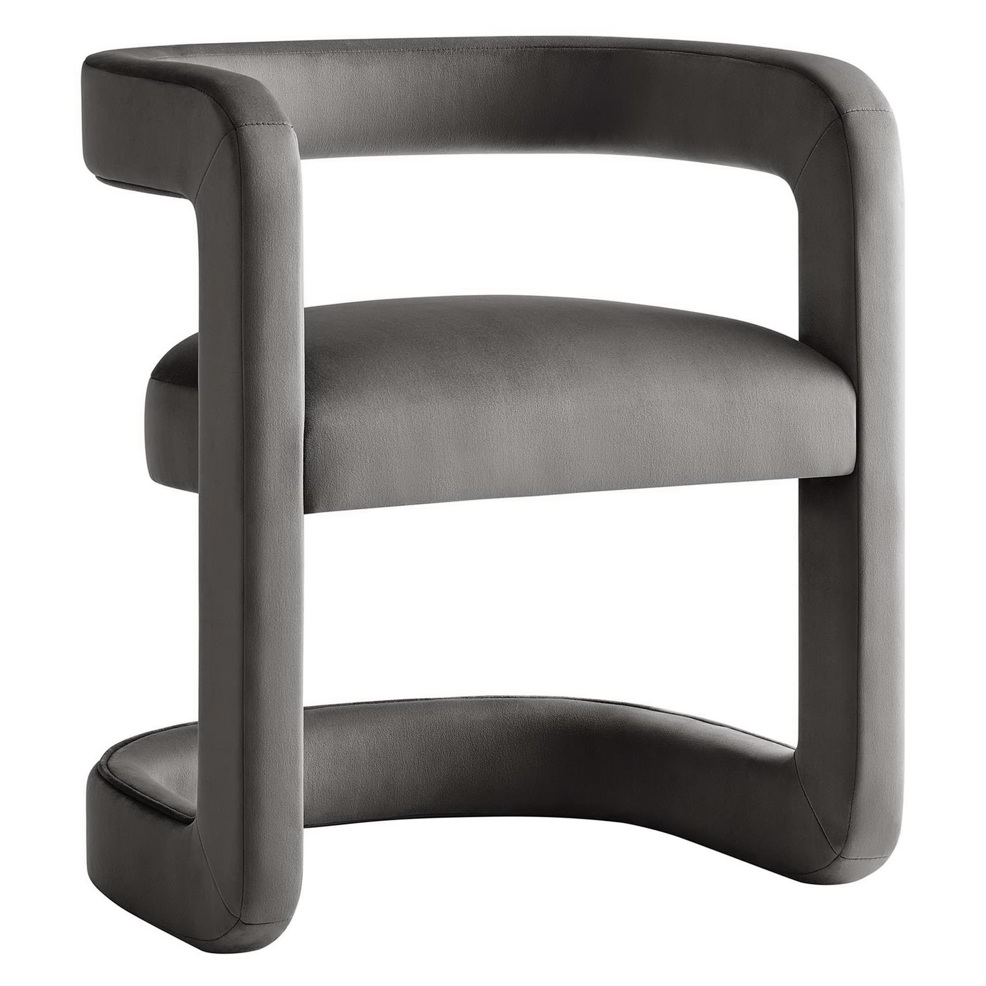 Winslow Performance Velvet Barrel Accent Chair by Modway - Best Buy Furniture
