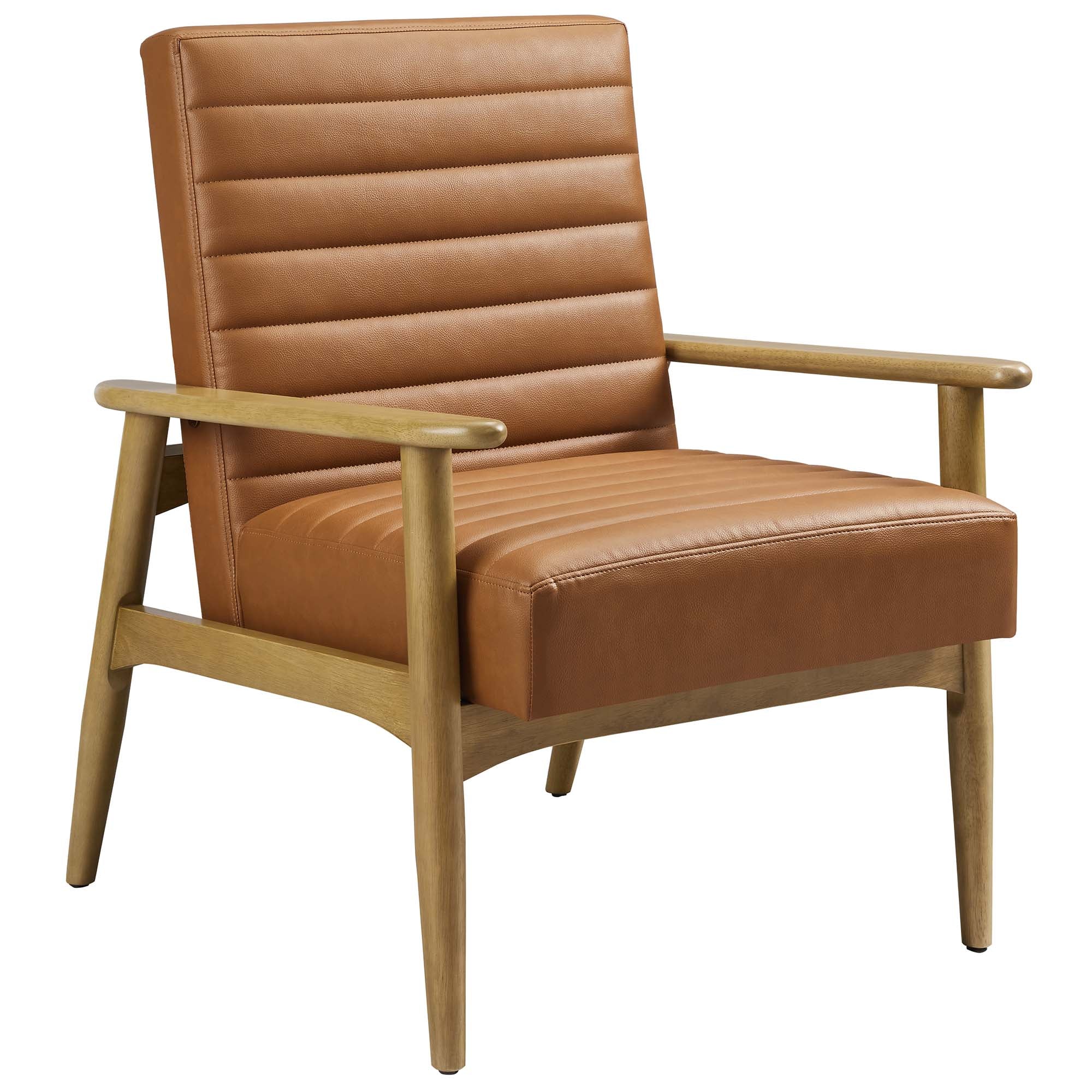 Jensen Vegan Leather Accent Chair by Modway - Best Buy Furniture