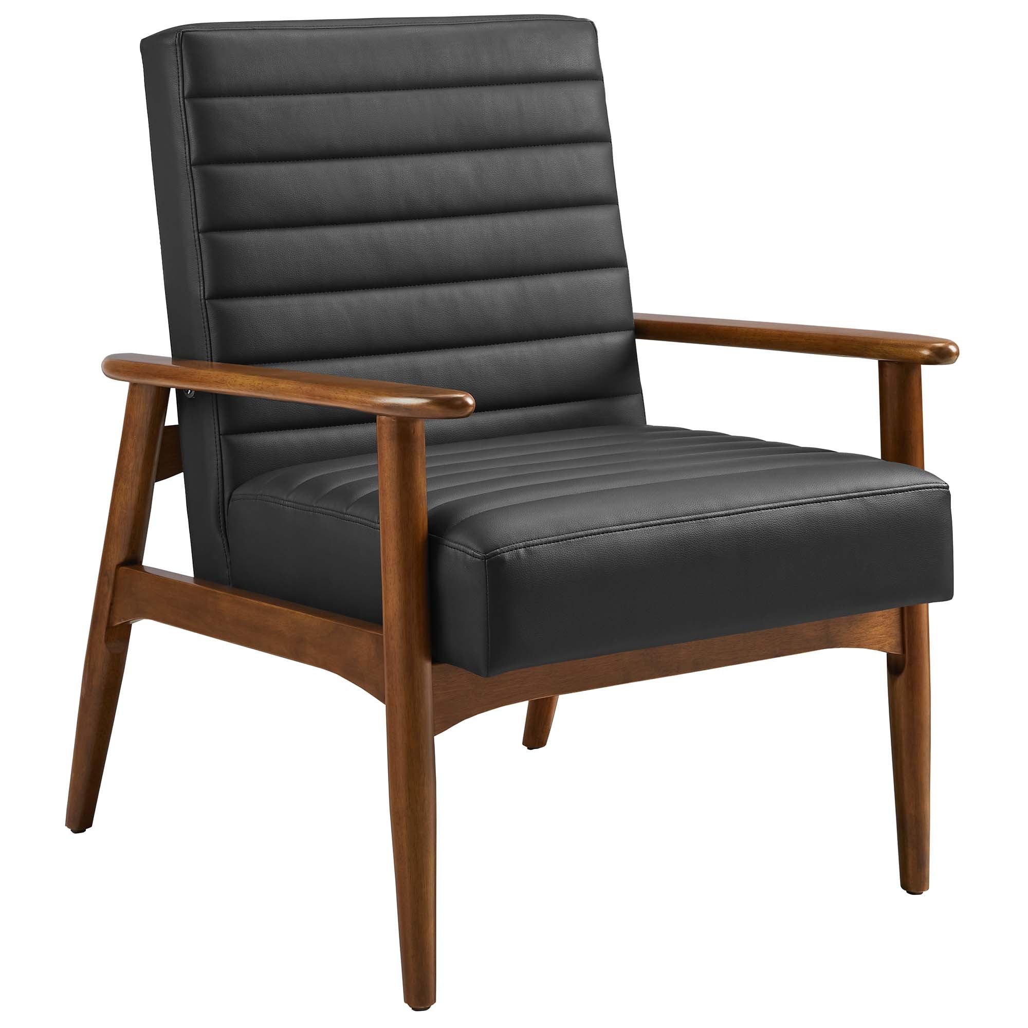 Jensen Vegan Leather Accent Chair by Modway - Best Buy Furniture