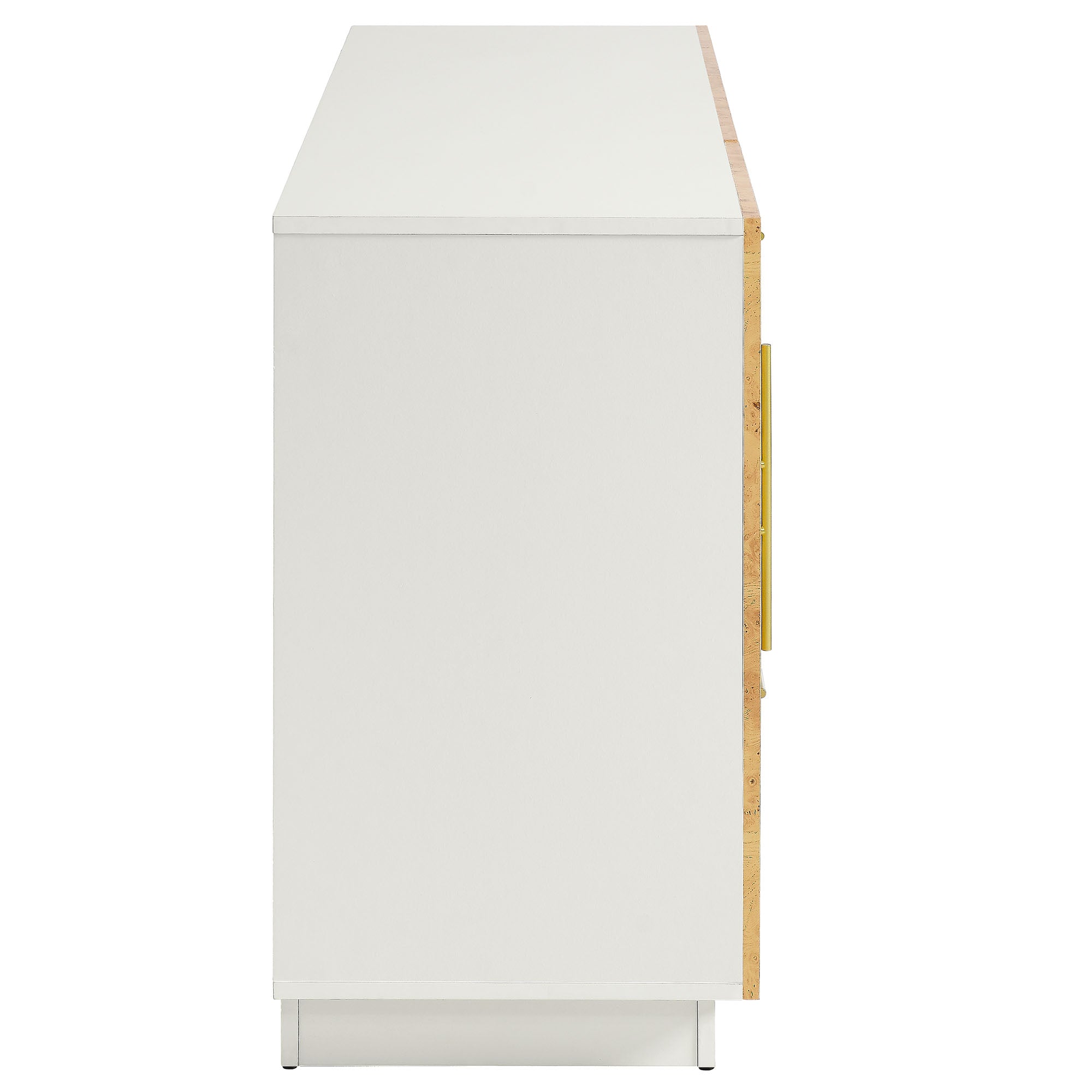 Abel 59 Inch Burl Wood Sideboard Buffet TV Stand - Best Buy Furniture