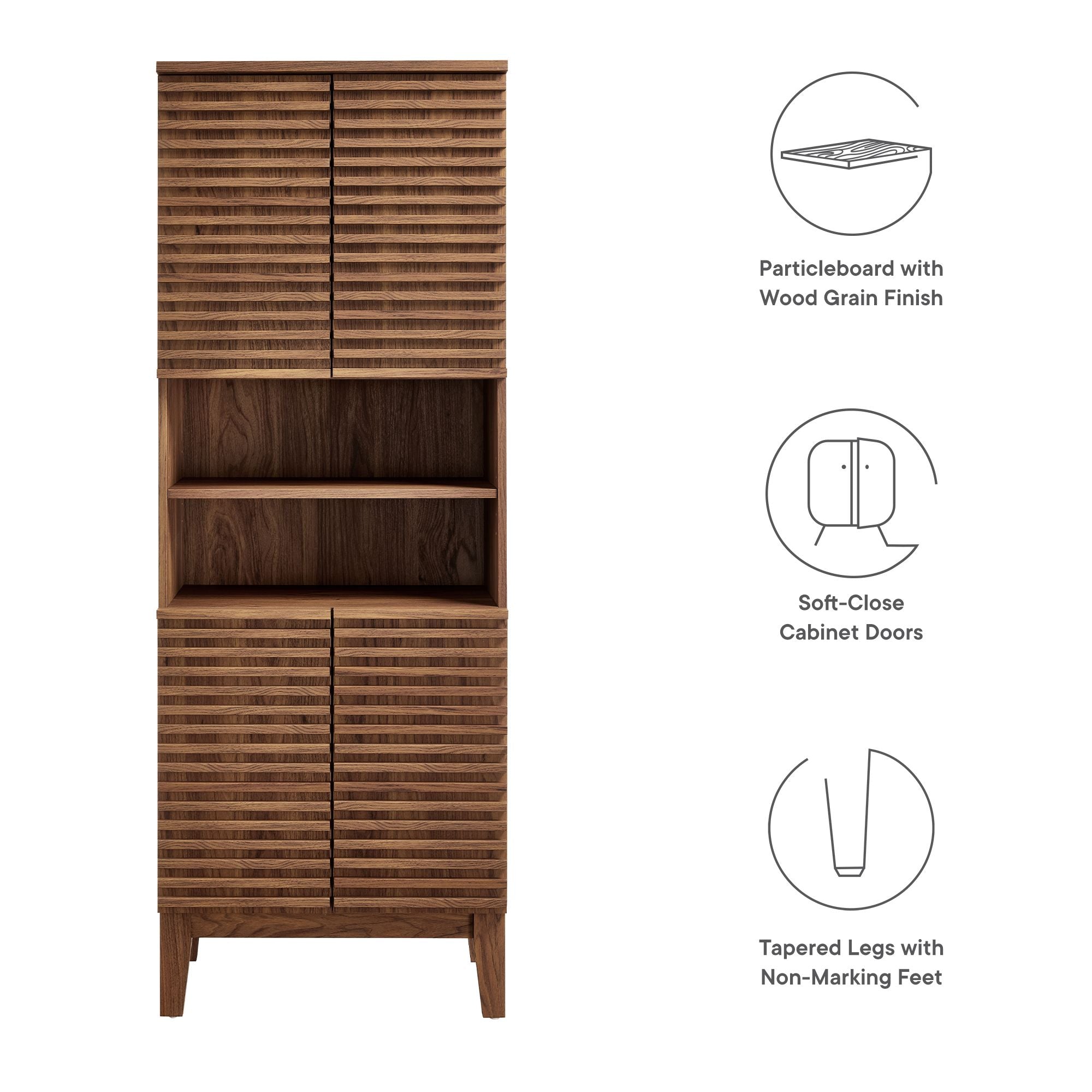 Render Tall Bathroom Storage Cabinet by Modway - Best Buy Furniture