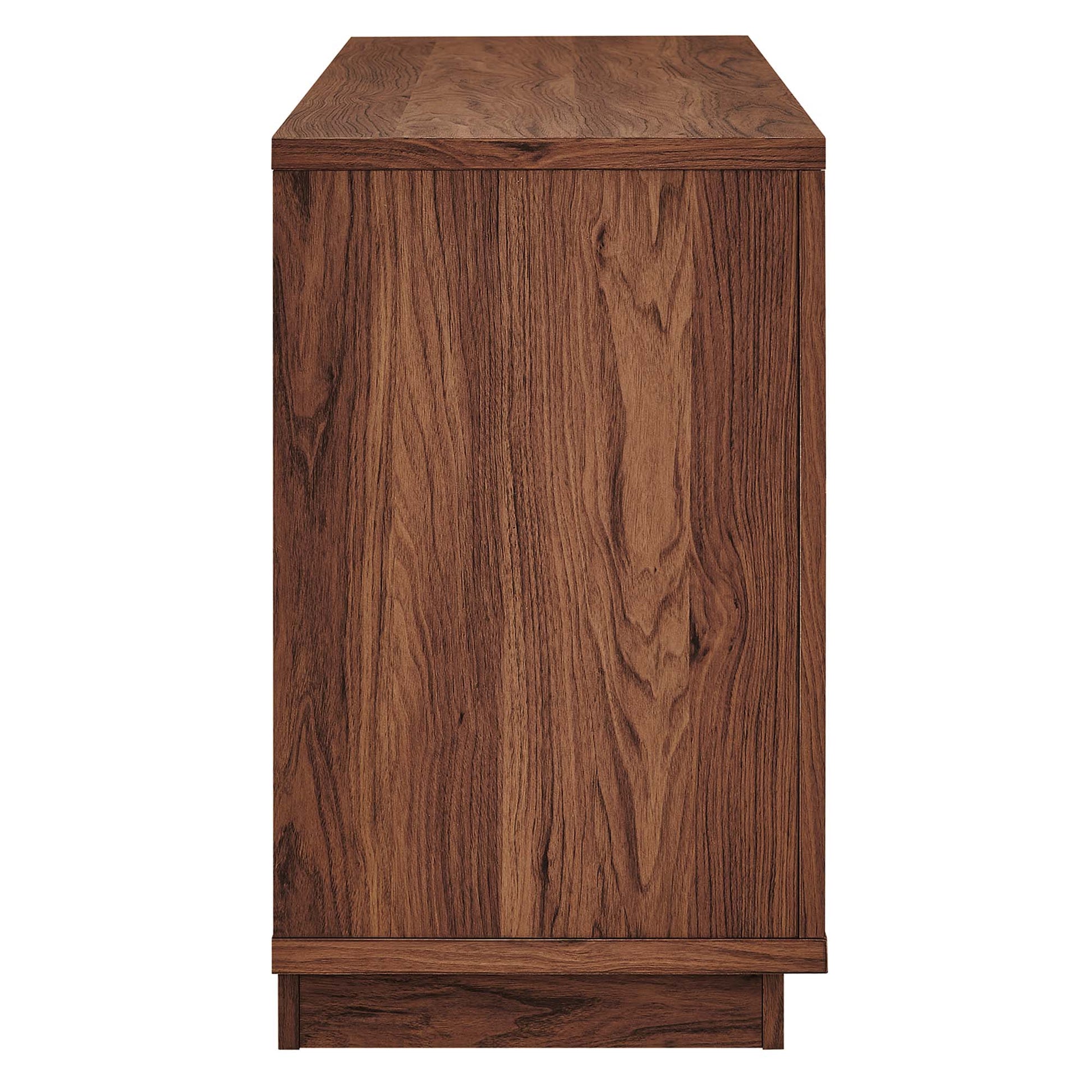 Capri 63" Wood Grain TV Console - Best Buy Furniture