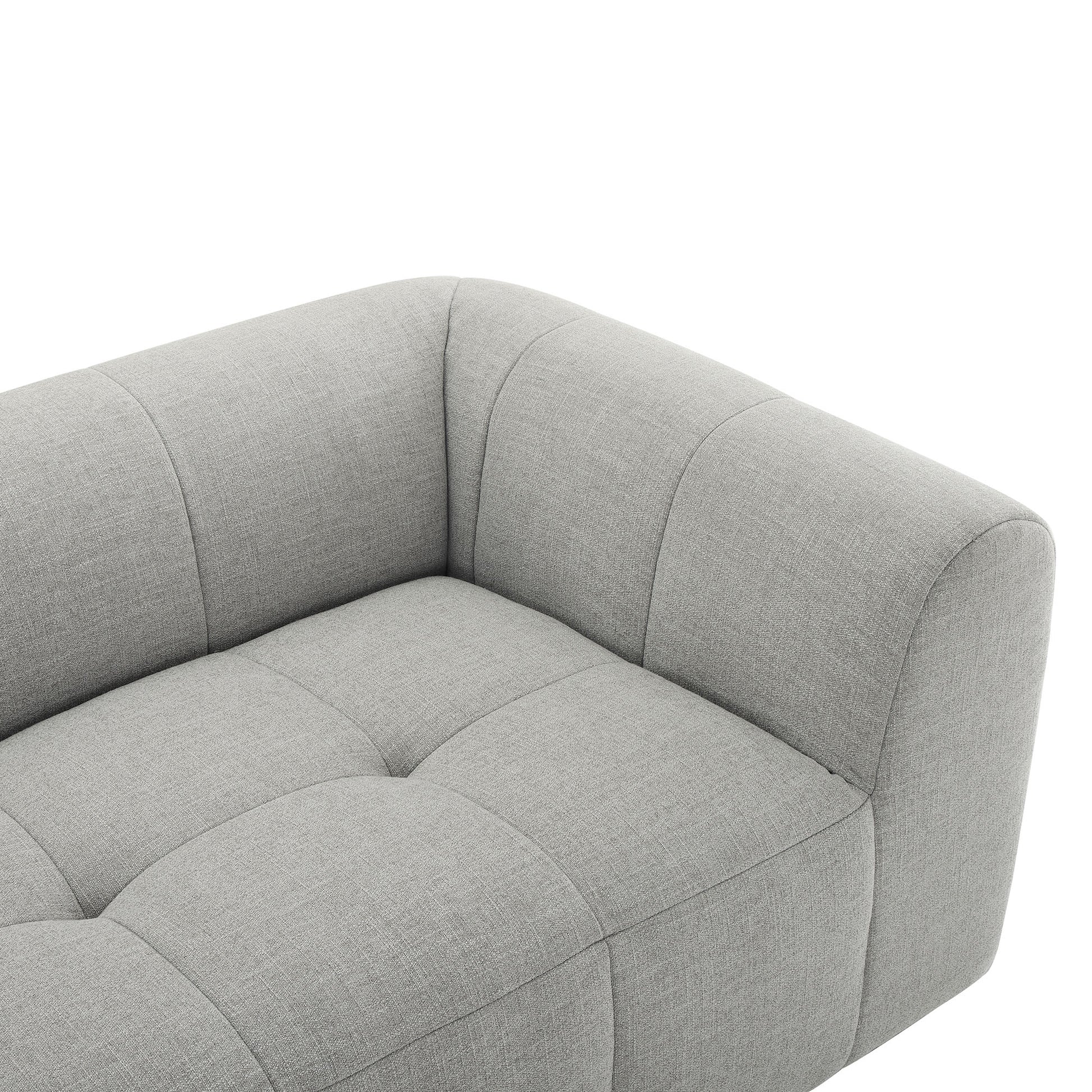 Liana Upholstered Fabric Loveseat by Modway - Best Buy Furniture