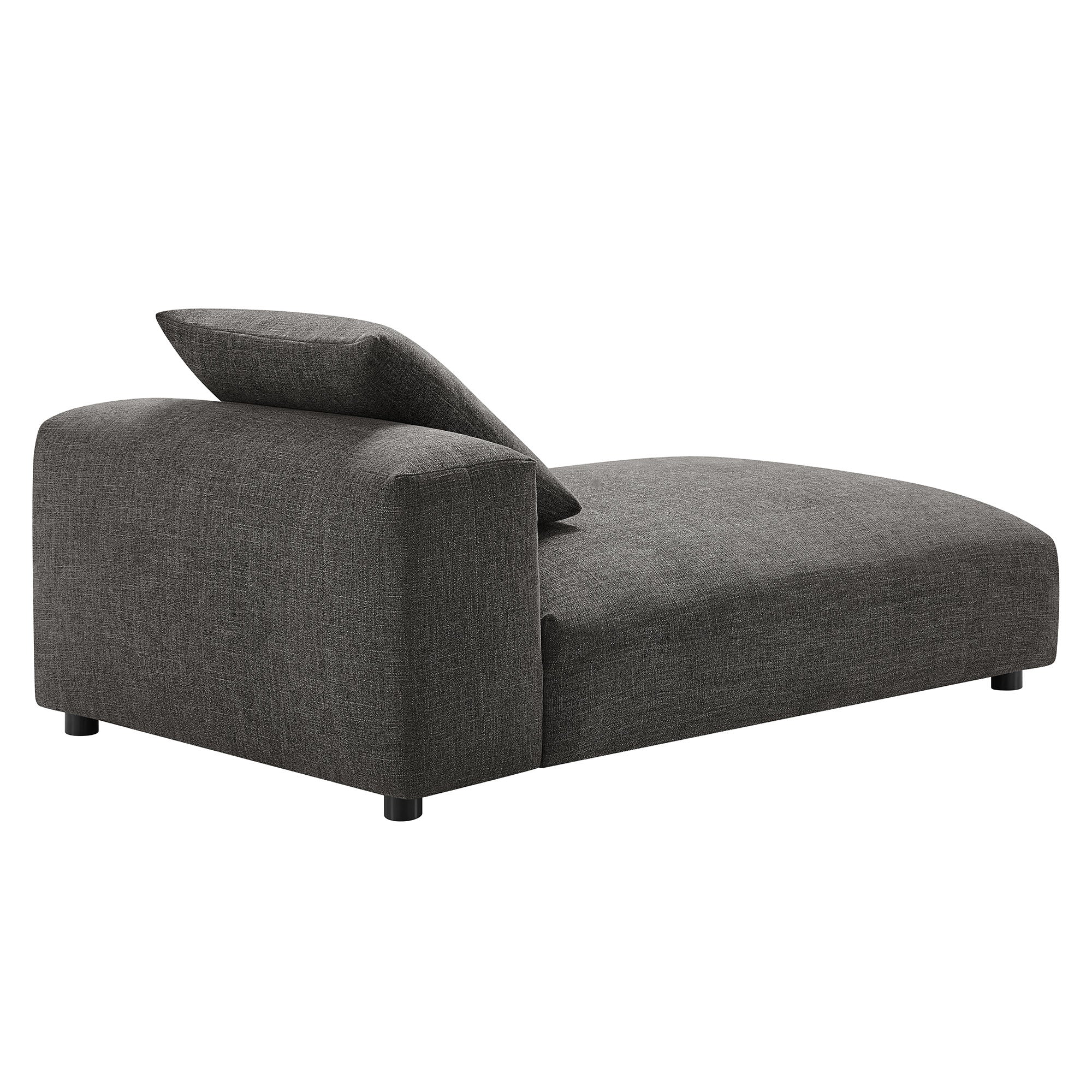 Solace Modular Upholstered Fabric Armless Chaise Lounge - Best Buy Furniture