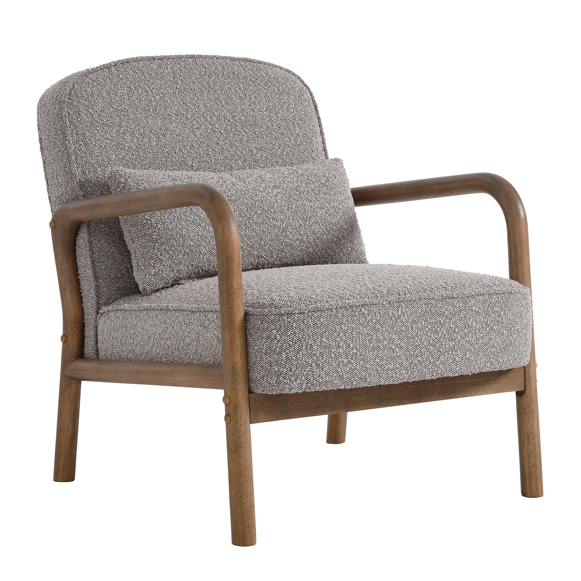 Charlie Boucle Upholstered Armchair - Best Buy Furniture