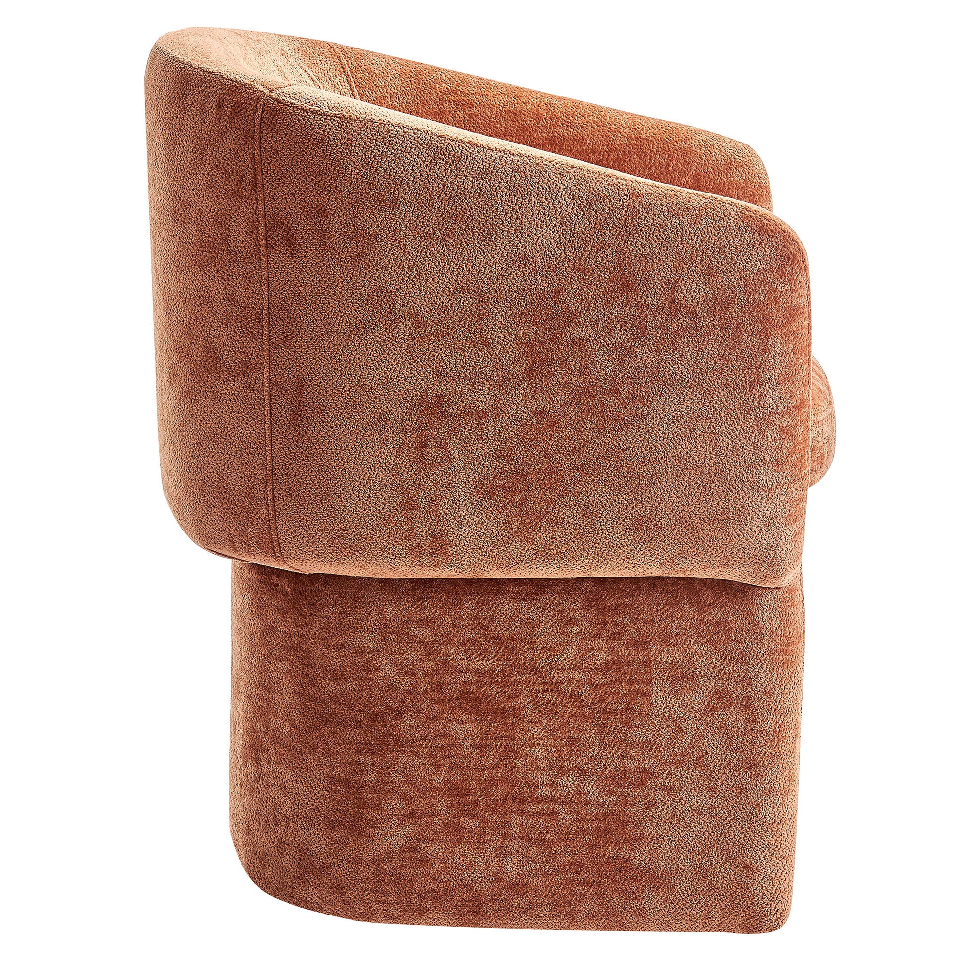 Verity Barrel Back Chenille Dining Armchair by Modway - Best Buy Furniture