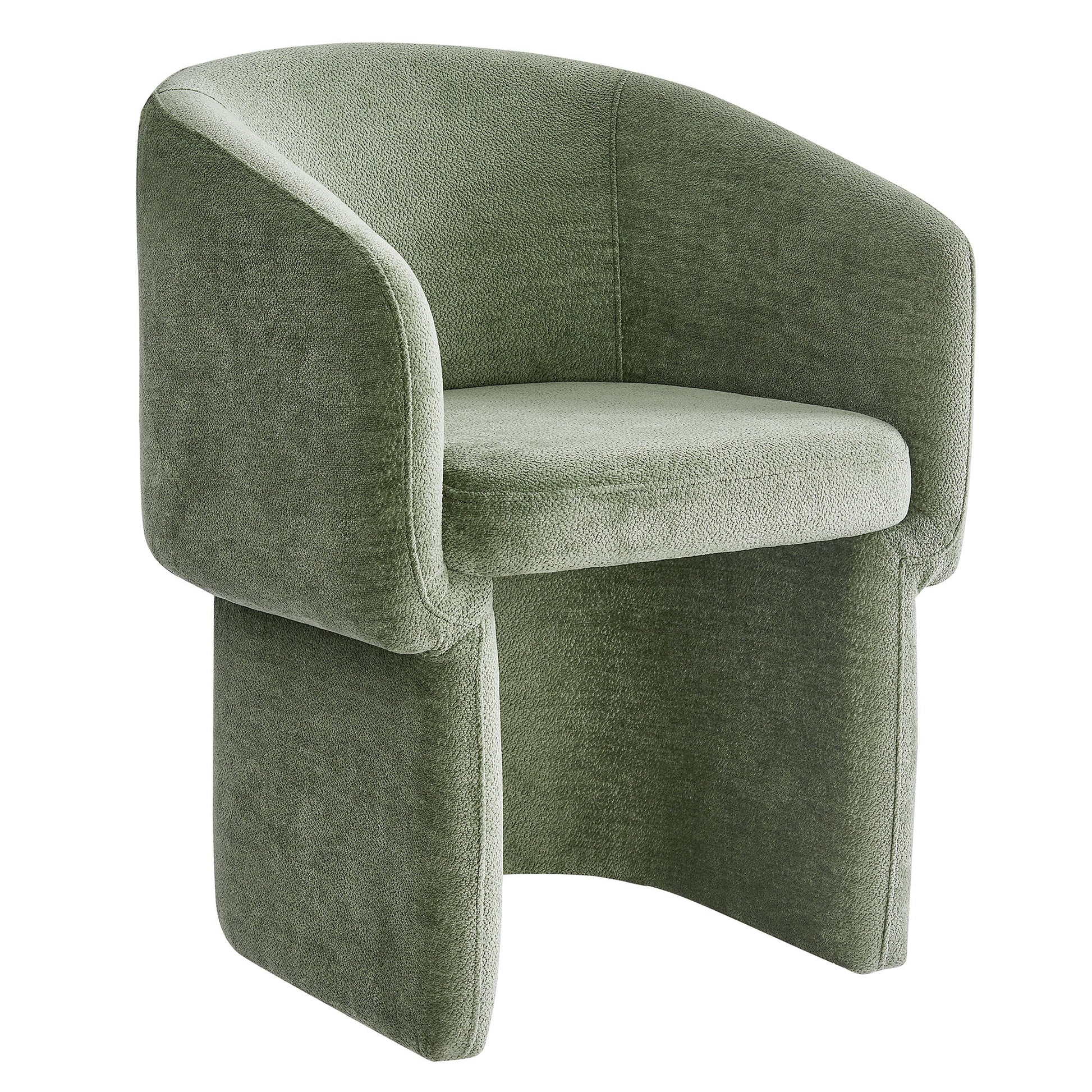 Verity Barrel Back Chenille Dining Armchair by Modway - Best Buy Furniture
