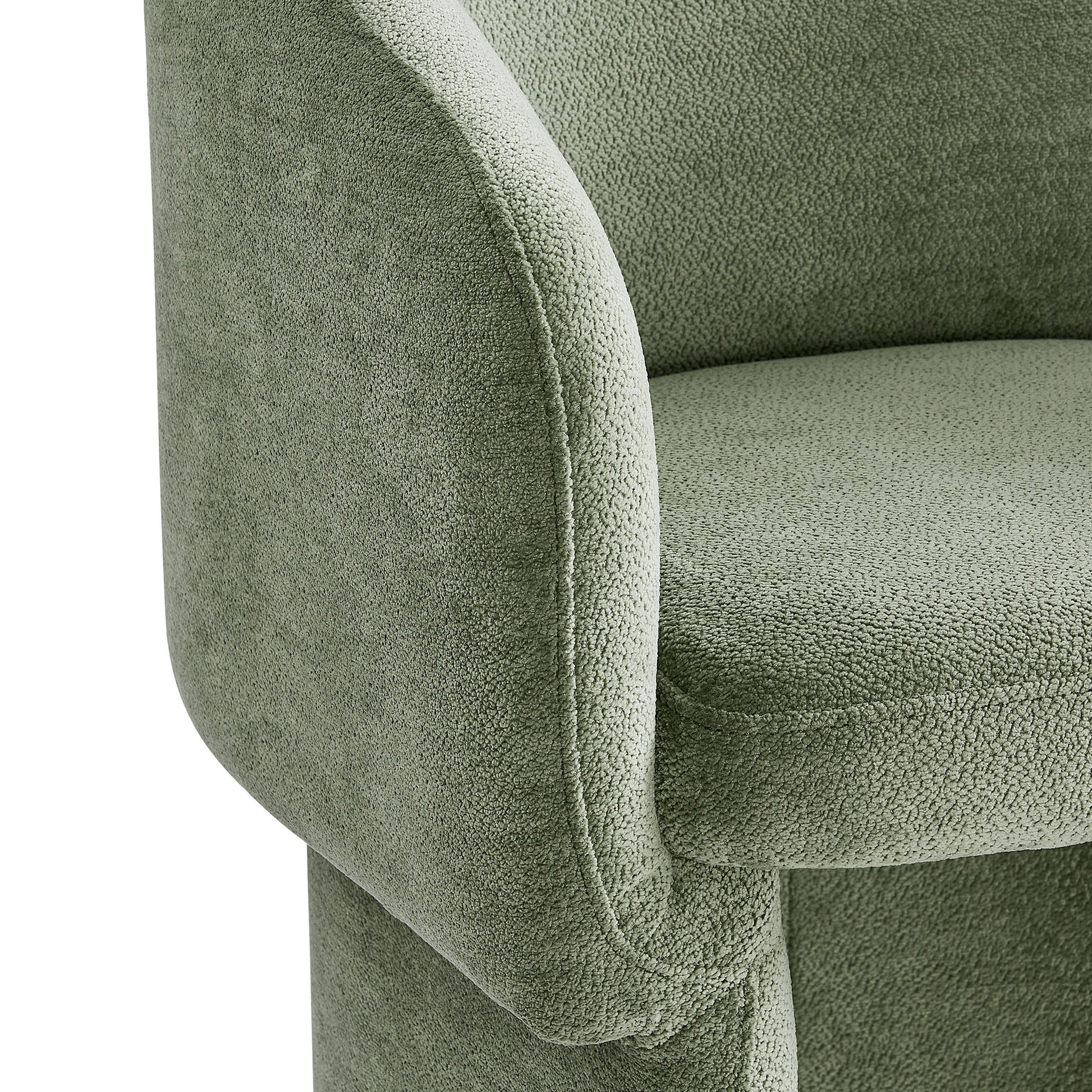 Verity Barrel Back Chenille Dining Armchair by Modway - Best Buy Furniture