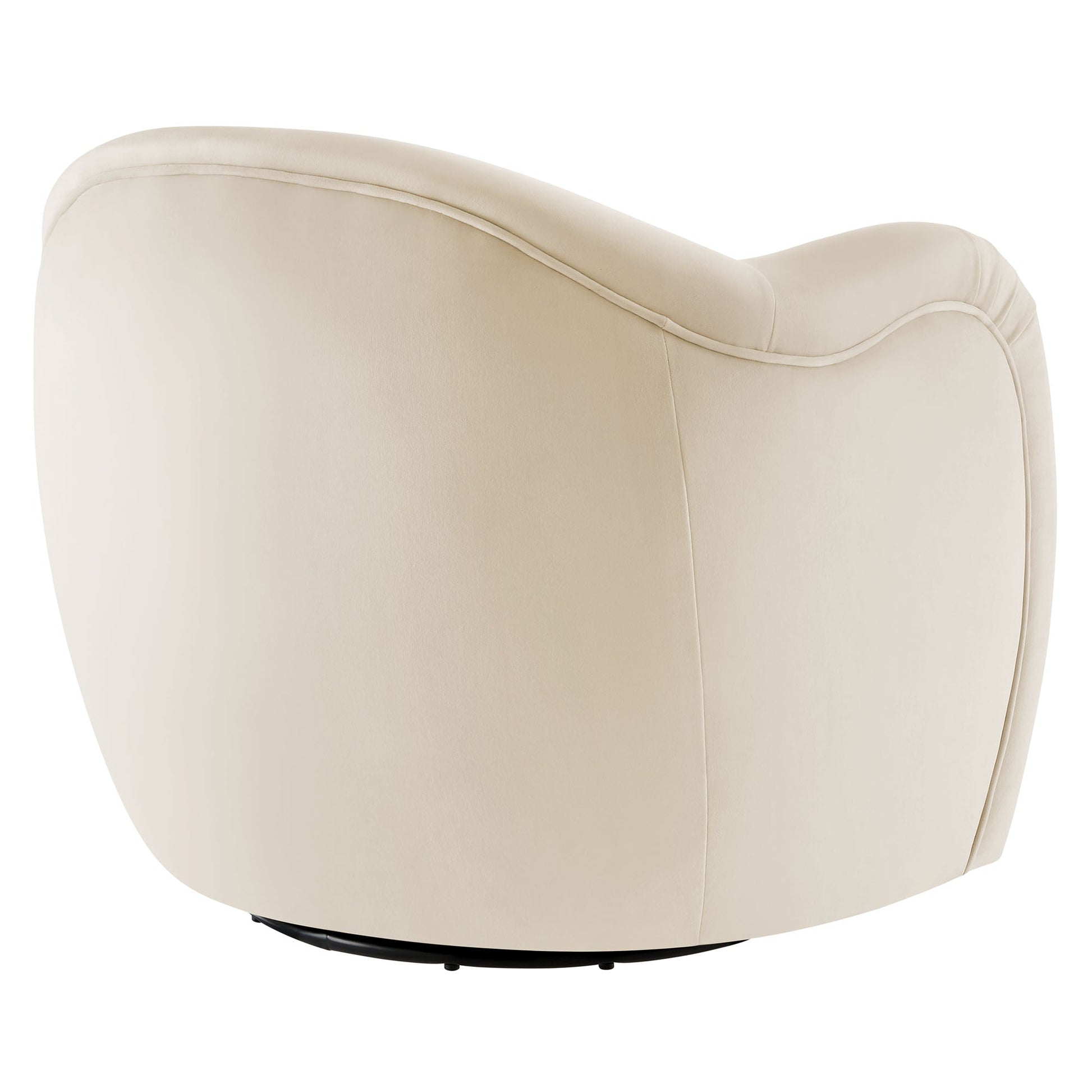 Compose Performance Velvet Swivel Armchair - Best Buy Furniture