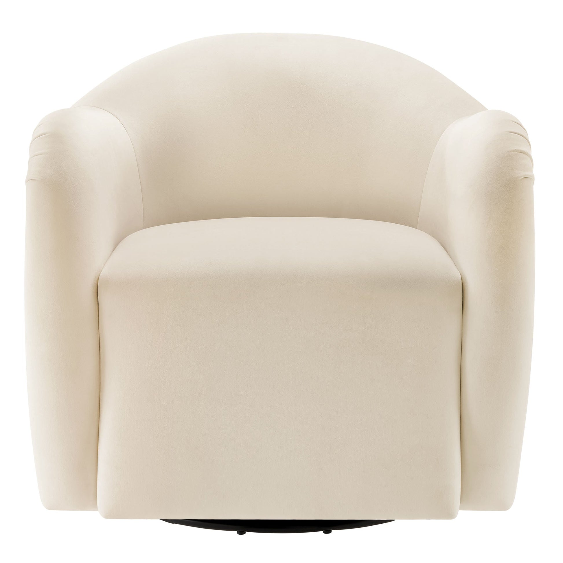 Compose Performance Velvet Swivel Armchair - Best Buy Furniture