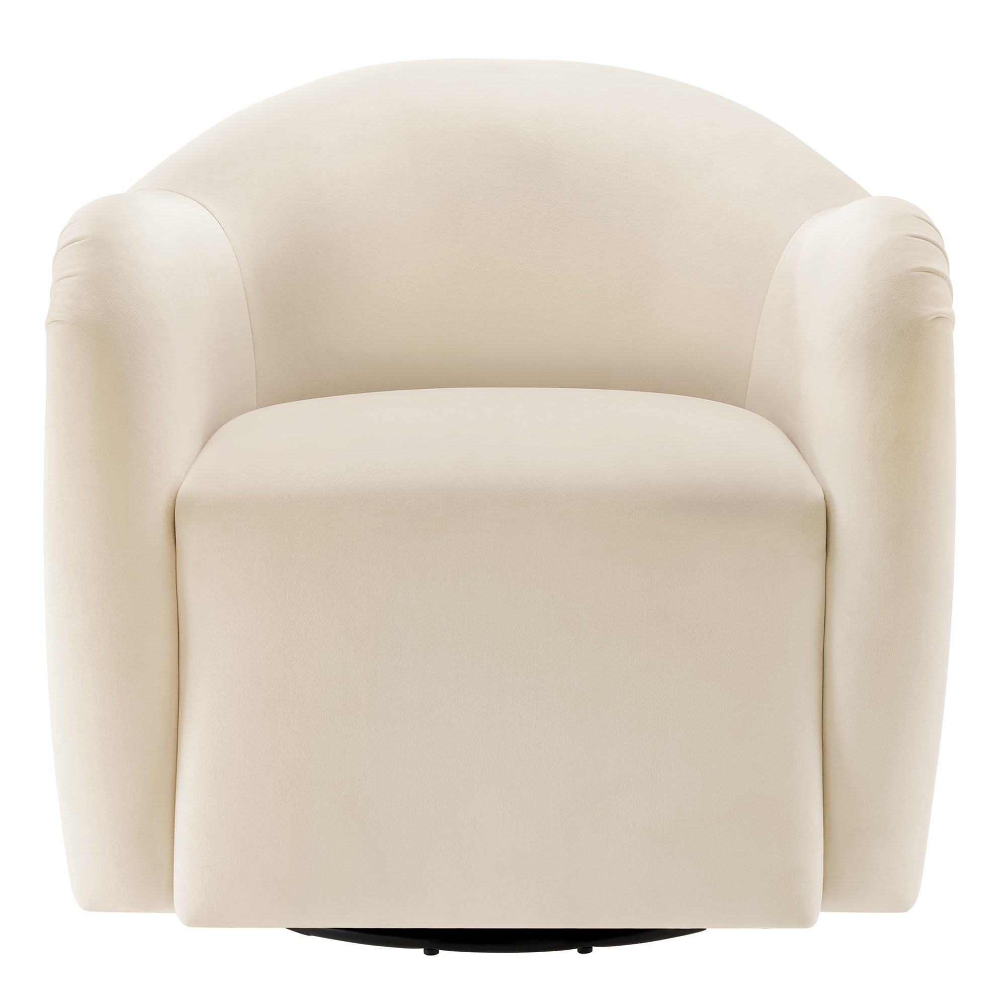 Compose Performance Velvet Swivel Armchair - Best Buy Furniture