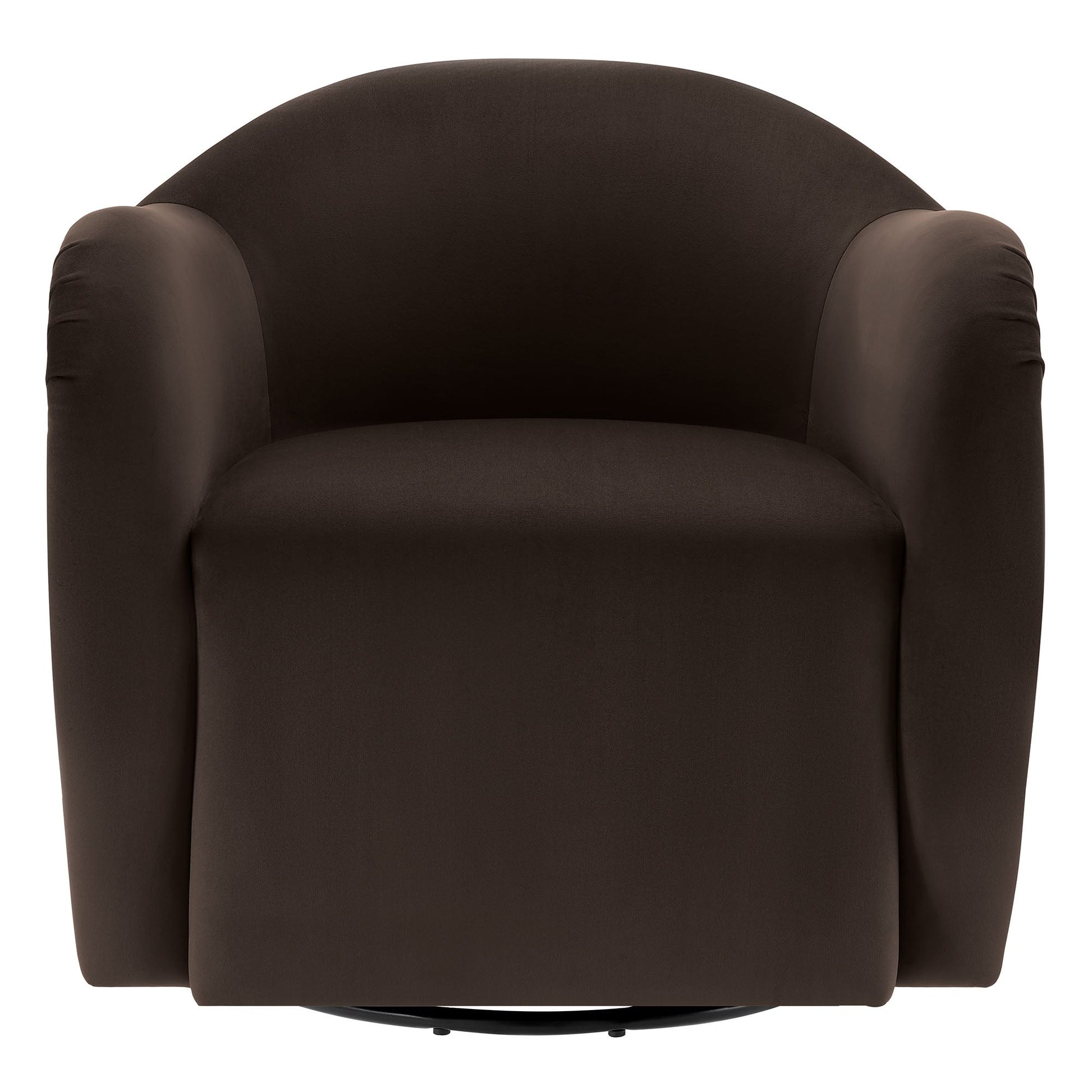 Compose Performance Velvet Swivel Armchair - Best Buy Furniture