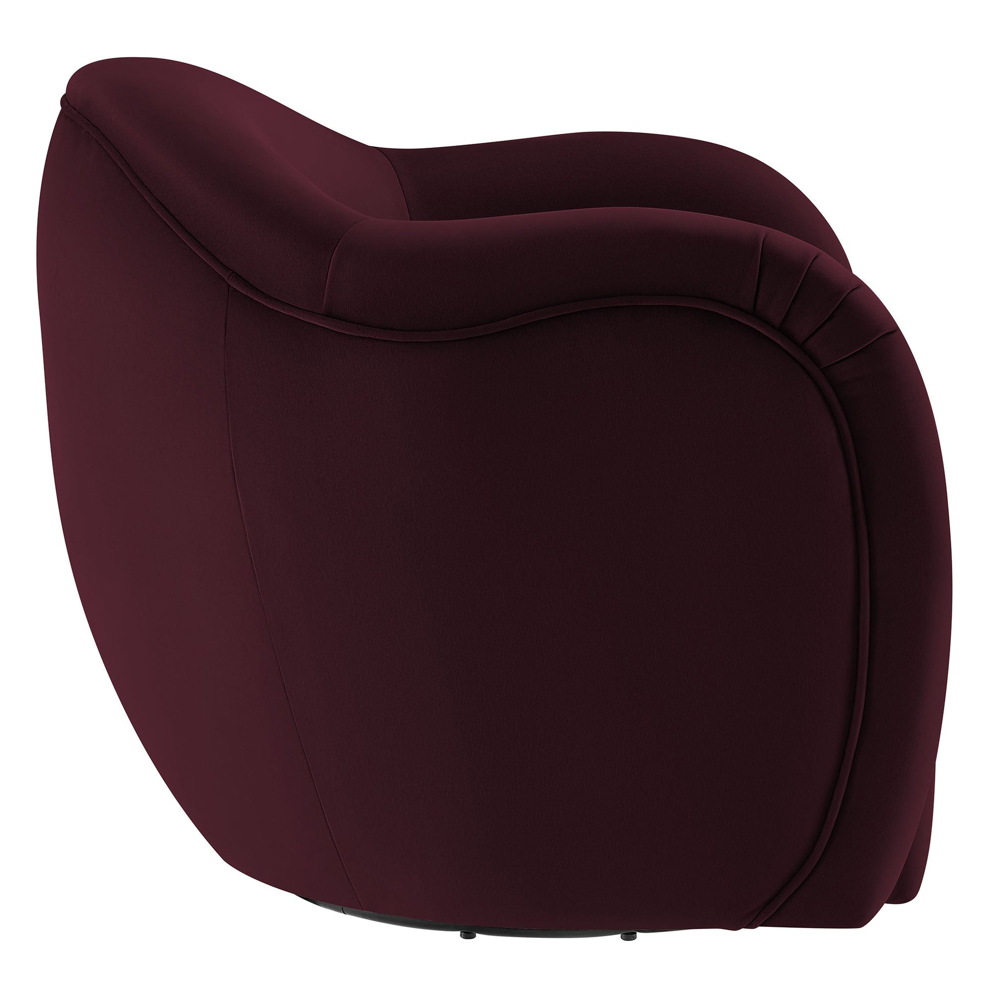 Compose Performance Velvet Swivel Armchair - Best Buy Furniture
