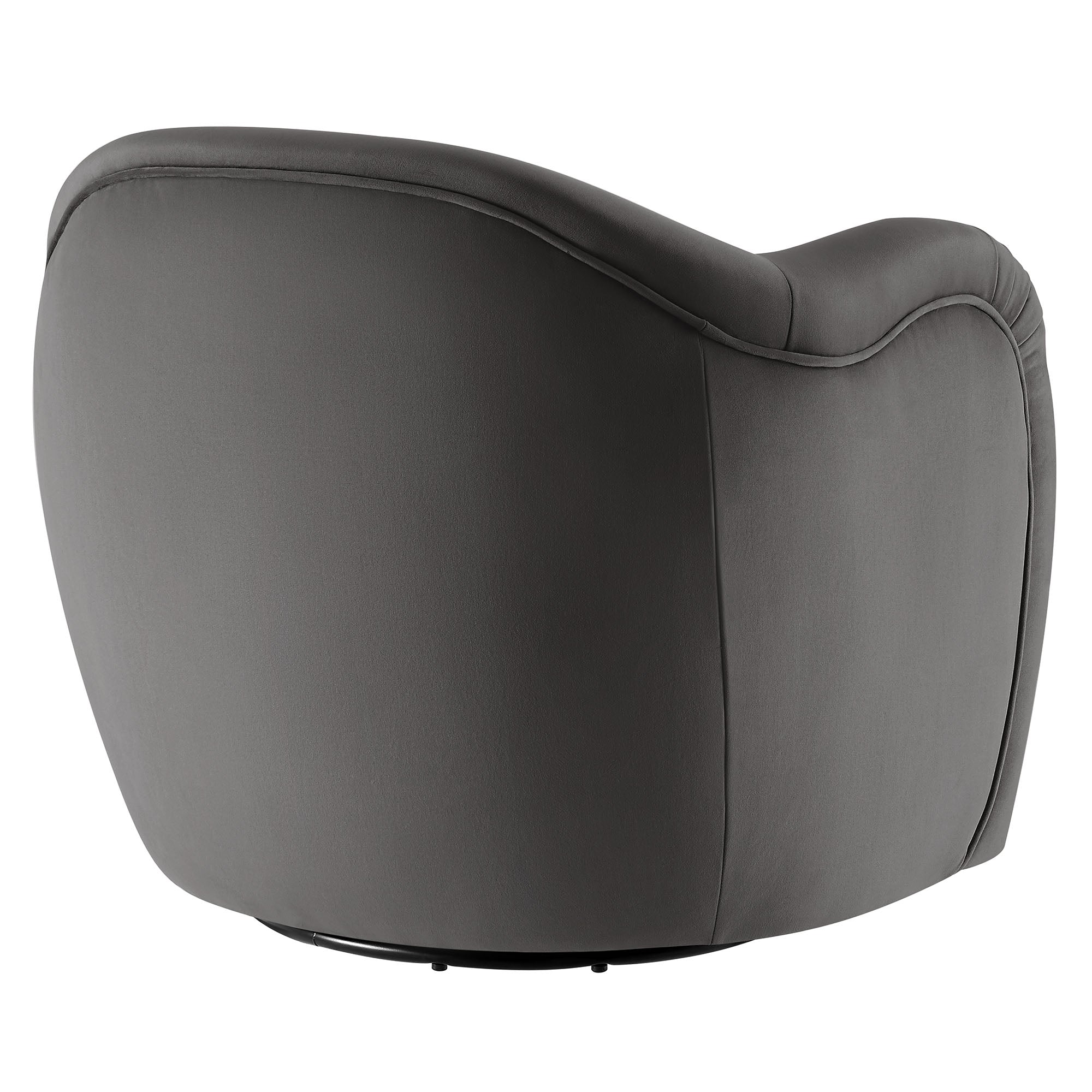Compose Performance Velvet Swivel Armchair - Best Buy Furniture