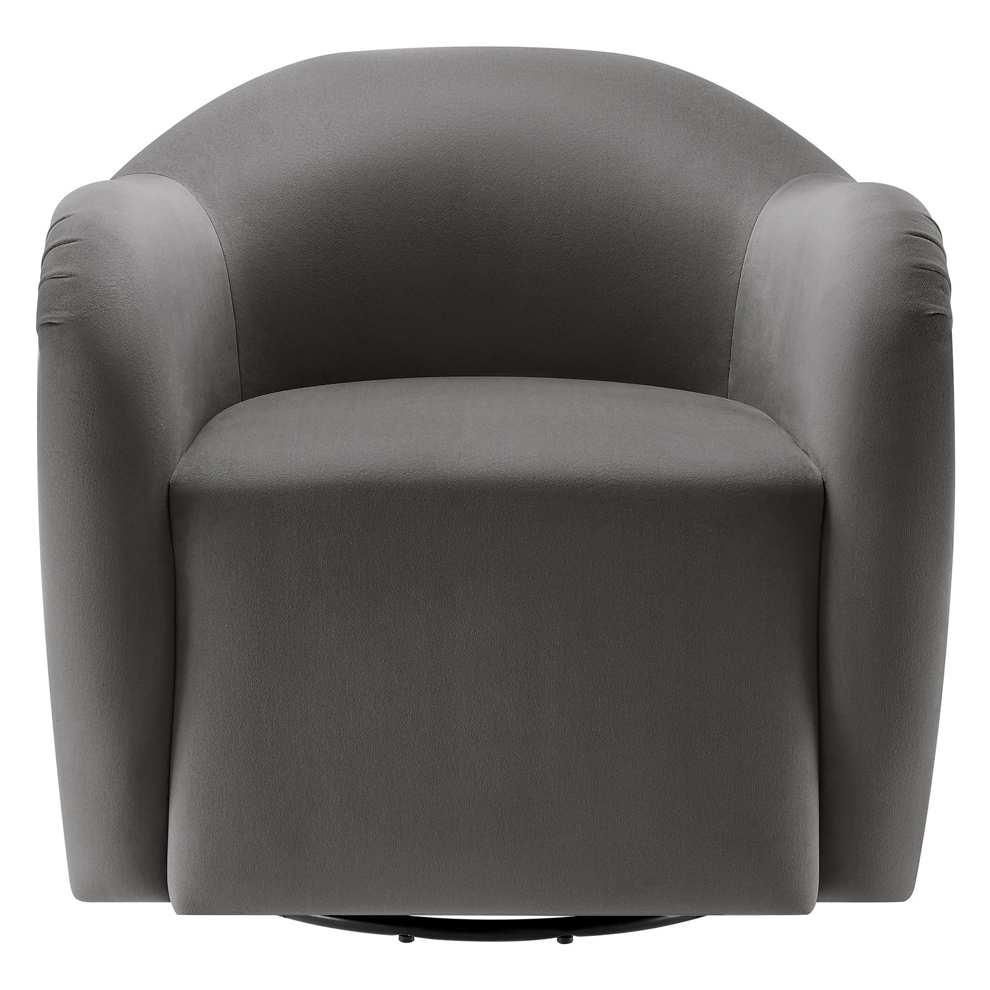 Compose Performance Velvet Swivel Armchair - Best Buy Furniture