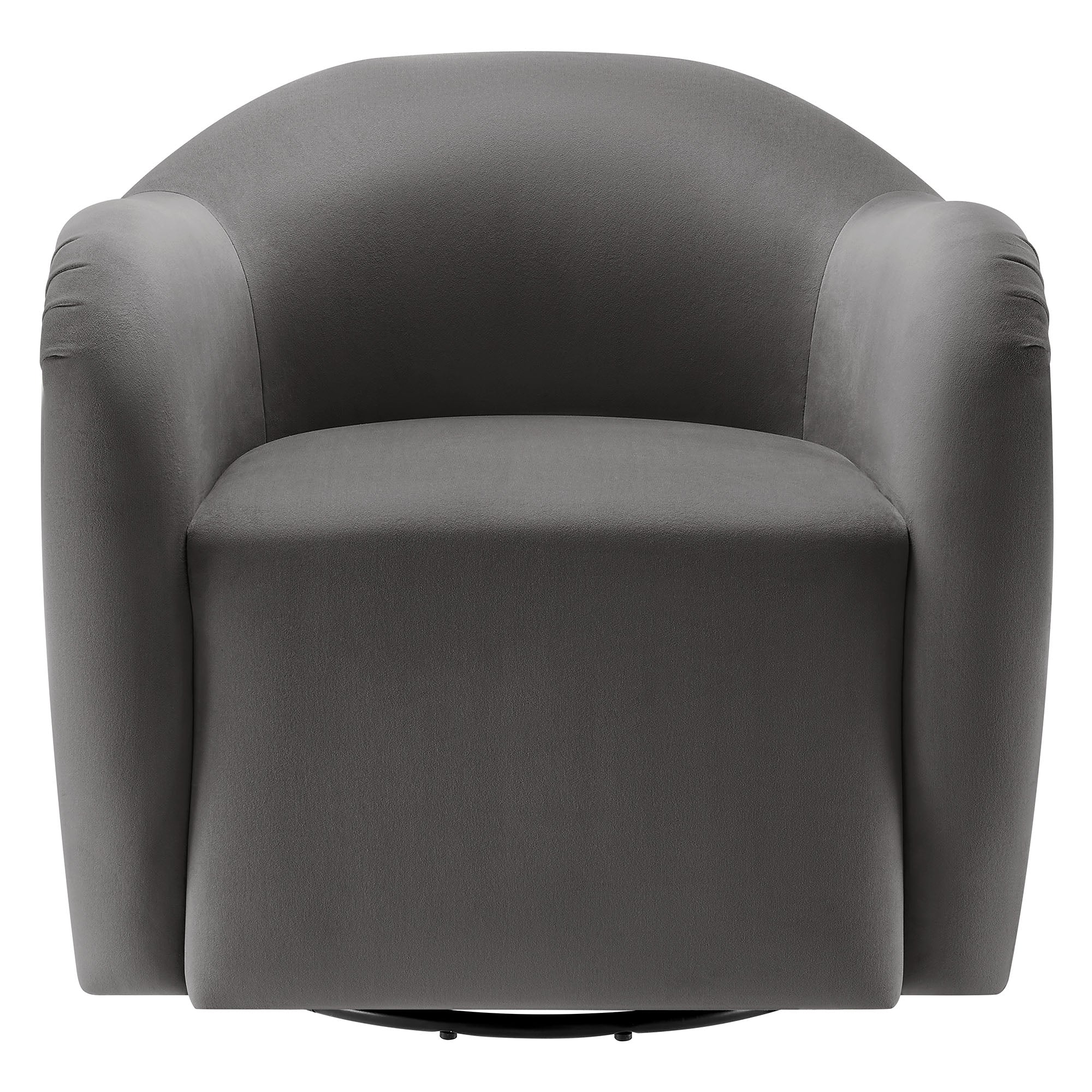Compose Performance Velvet Swivel Armchair - Best Buy Furniture