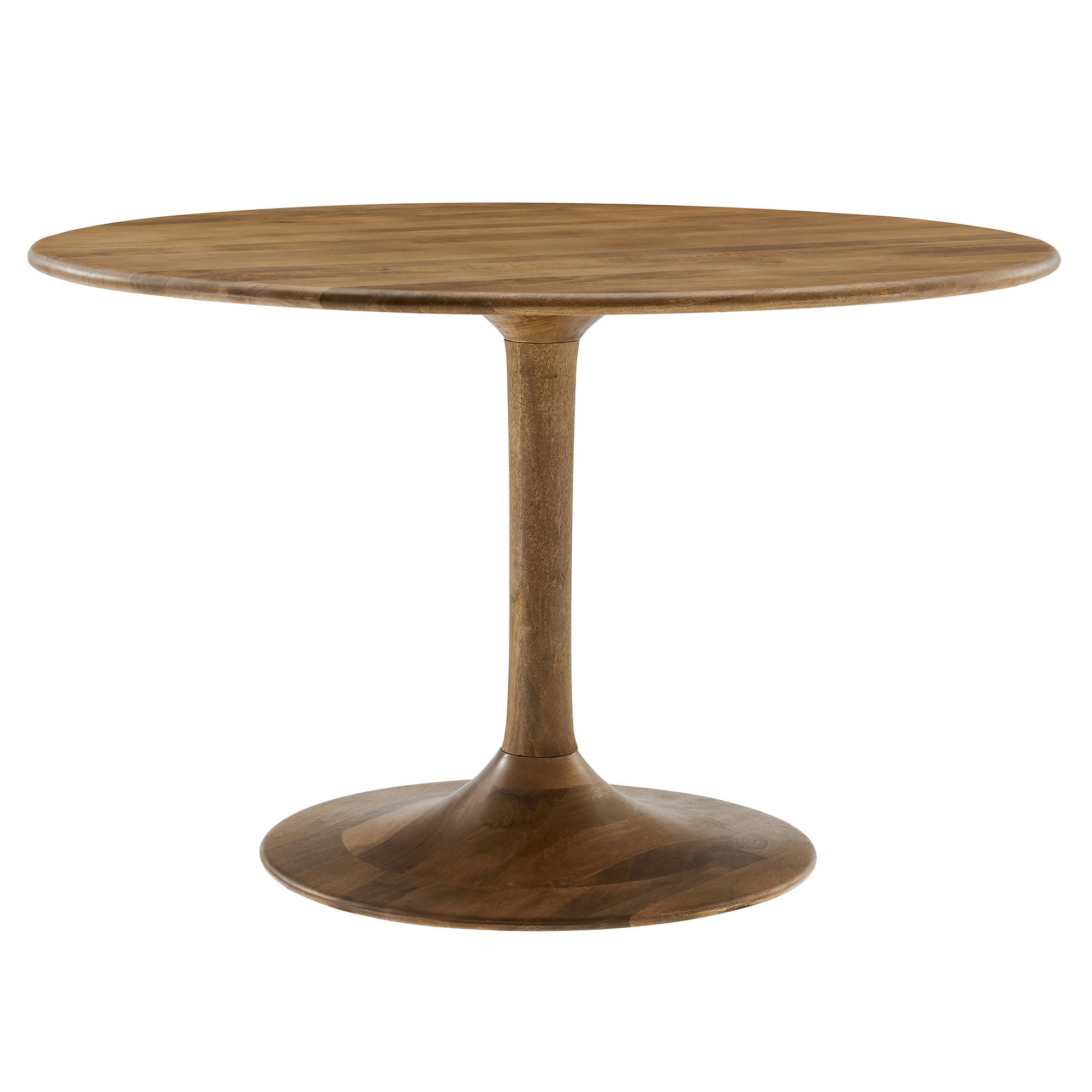 Lippa 48" Round Solid Wood Dining Table by Modway - Best Buy Furniture