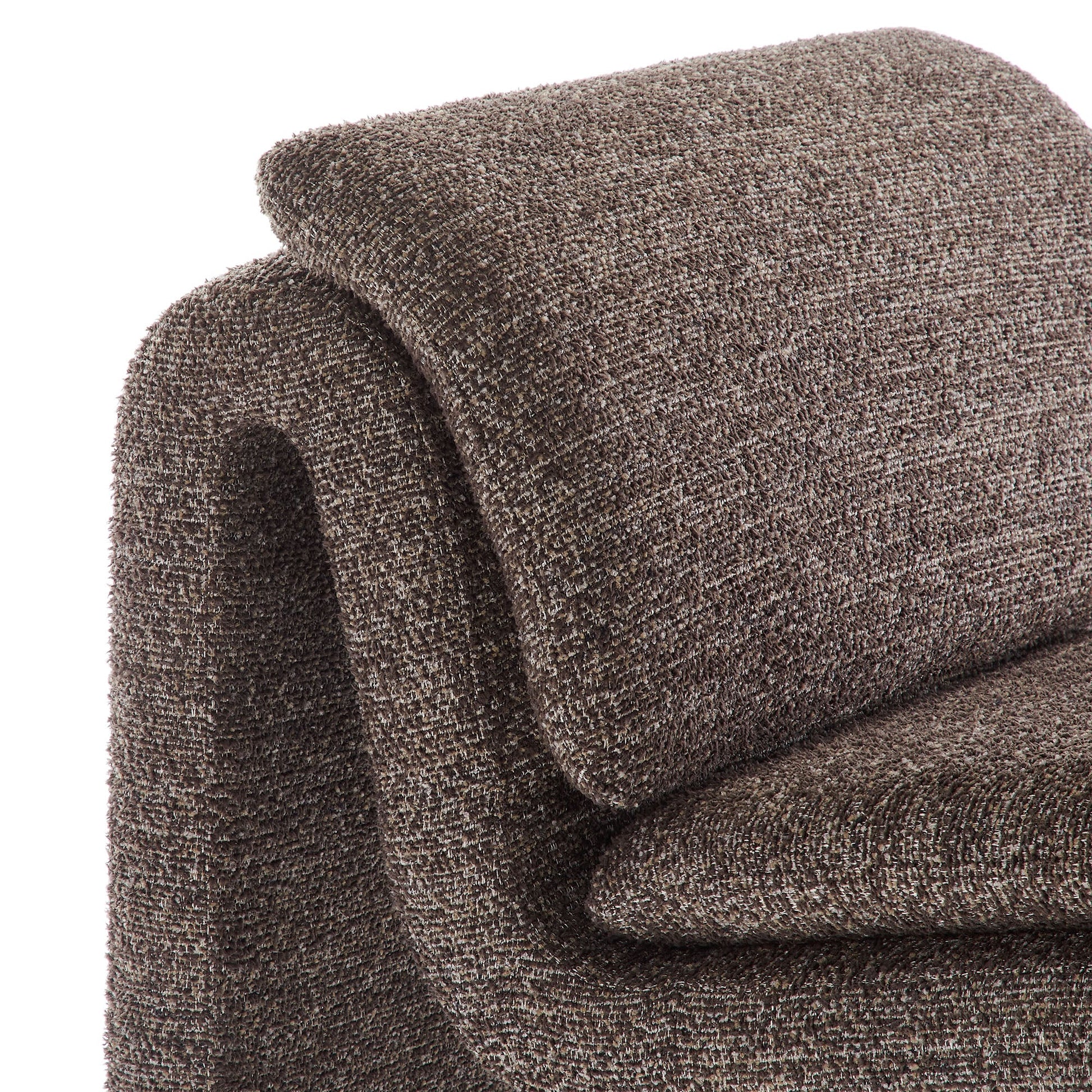 Dune Boucle Upholstered Armless Accent Chair - Best Buy Furniture