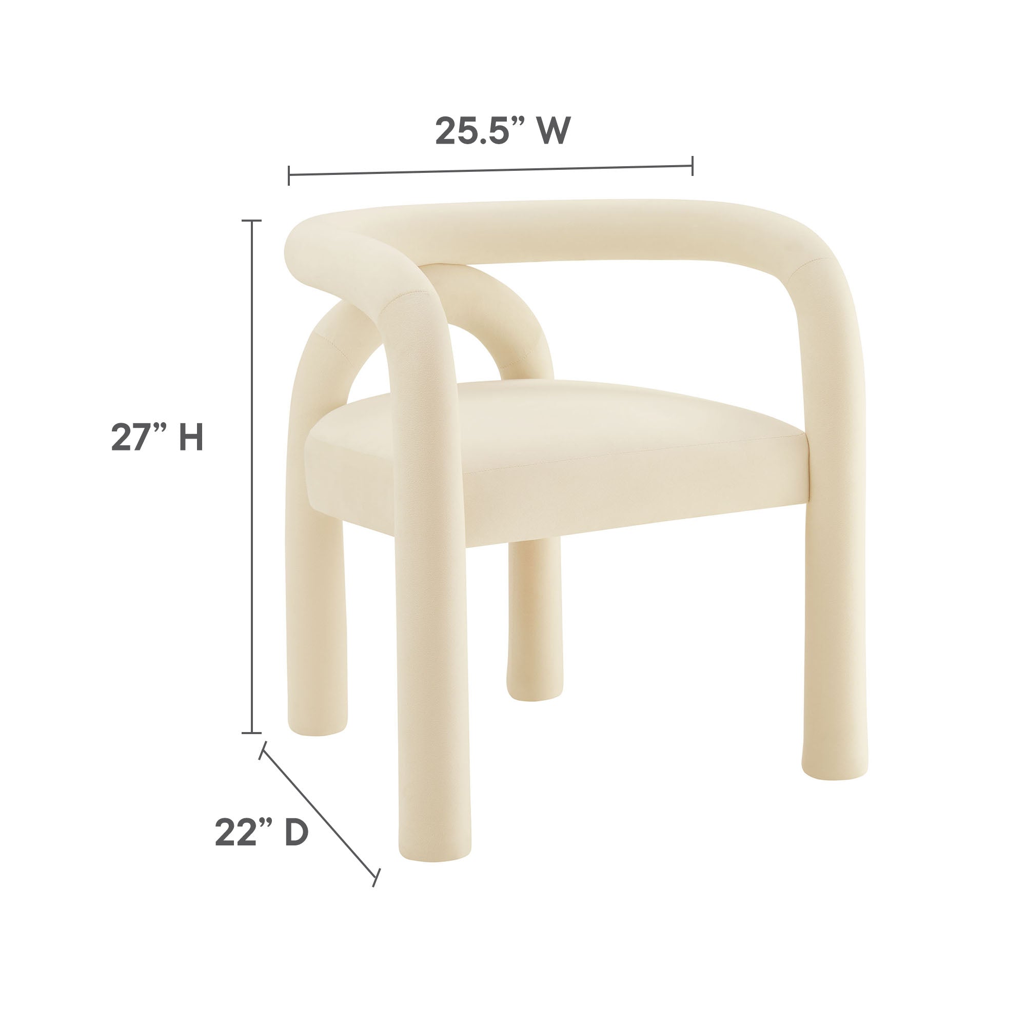 Astrid Performance Velvet Dining Chair by Modway - Best Buy Furniture