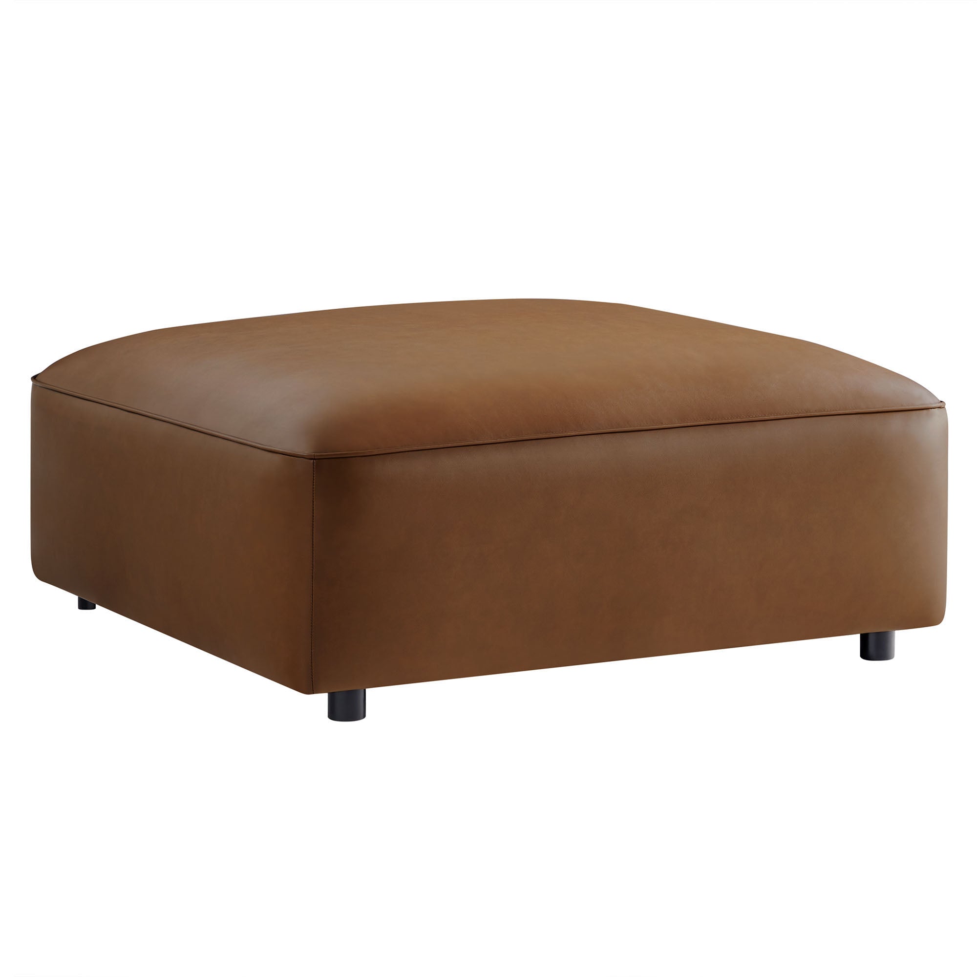 Auren Upholstered Vegan Leather Ottoman by Modway - Best Buy Furniture
