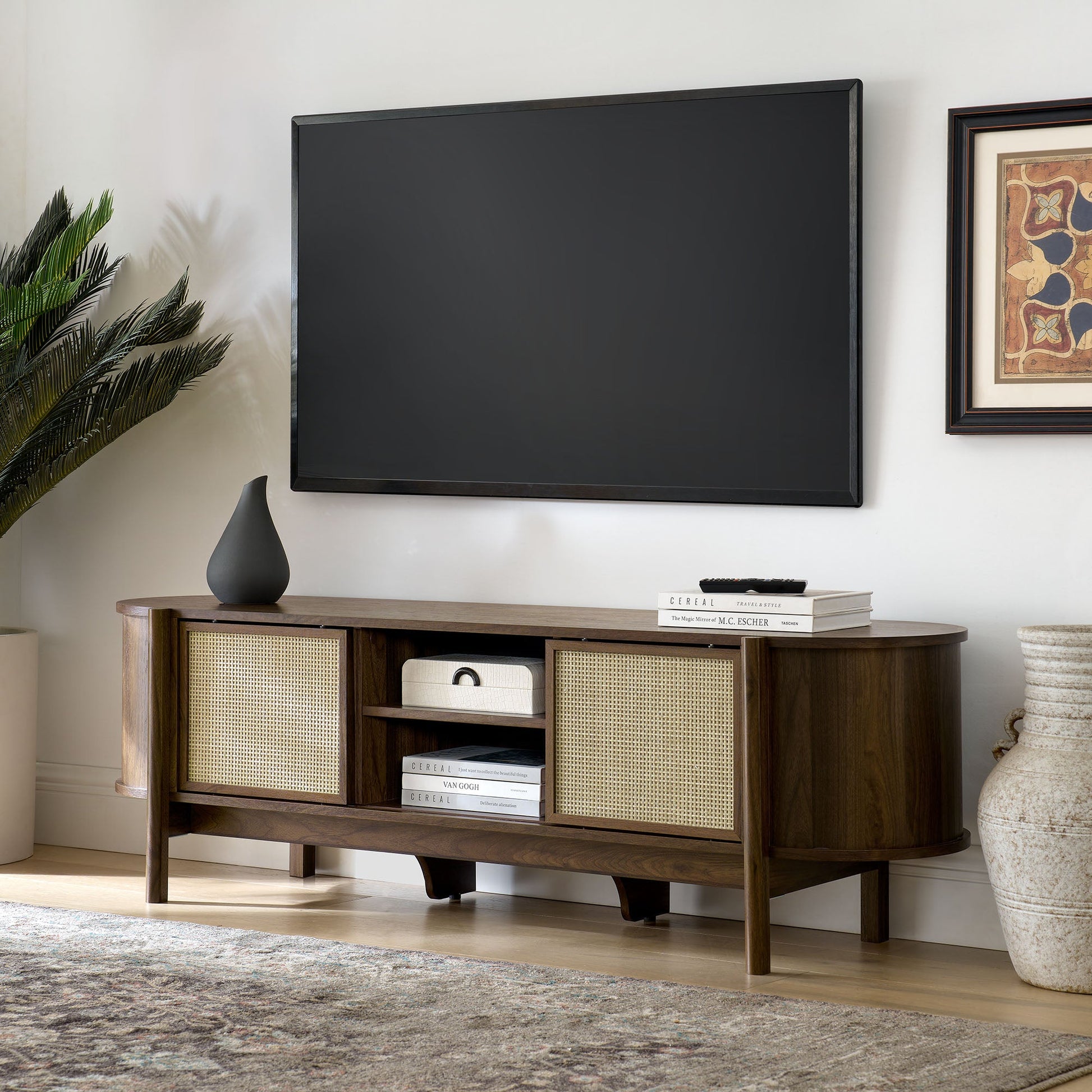 Reid 61" TV Stand - Best Buy Furniture