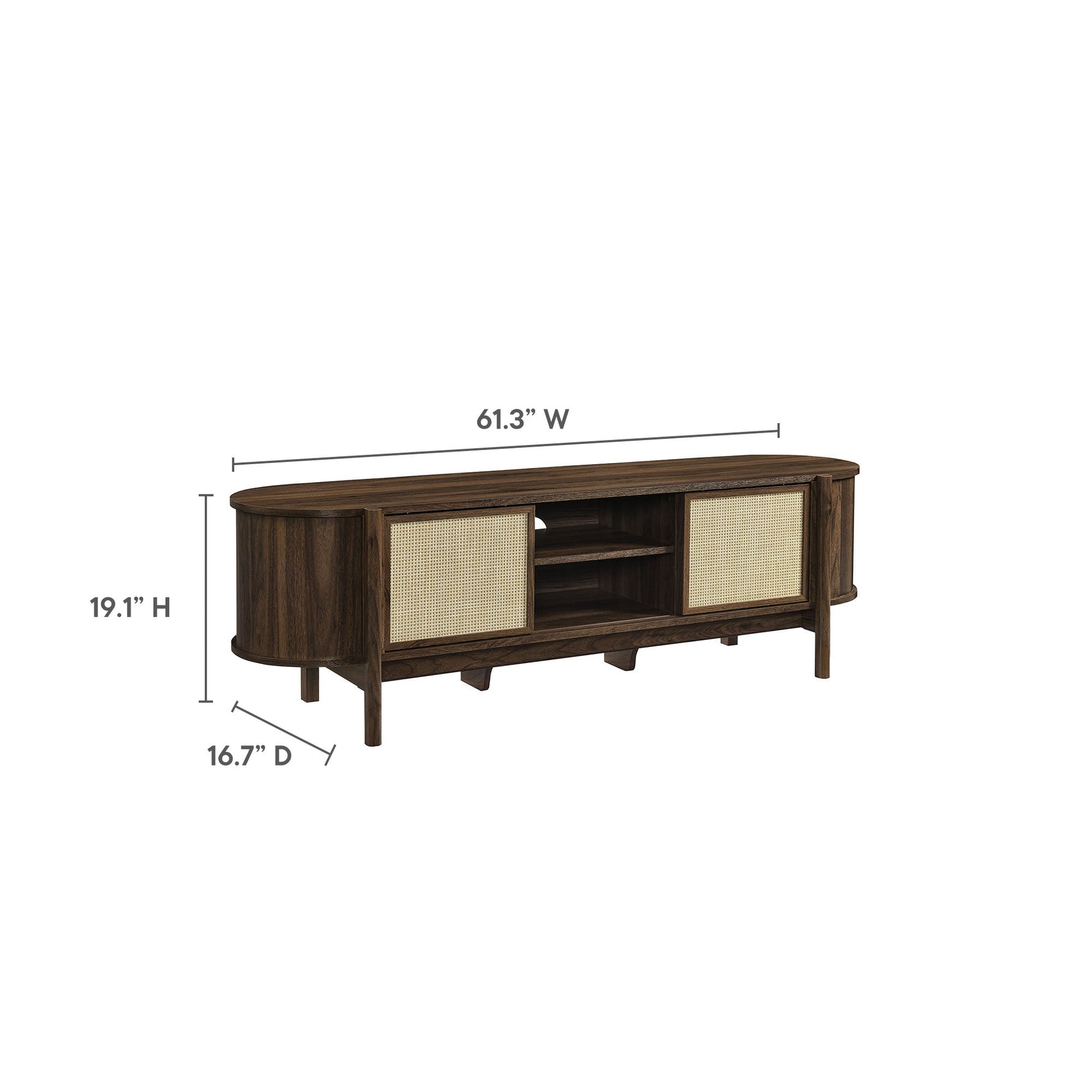 Reid 61" TV Stand - Best Buy Furniture