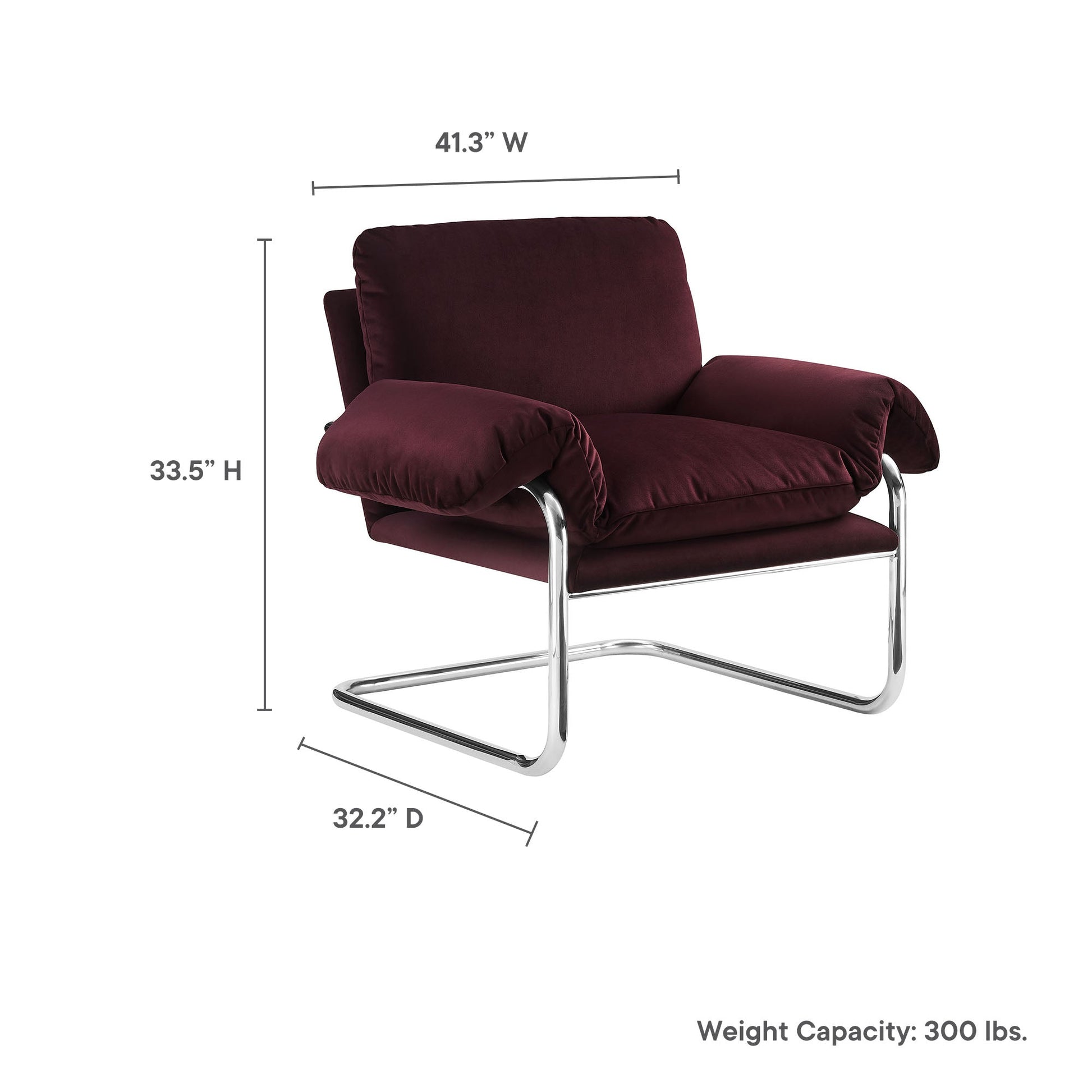 Ansel Performance Velvet Accent Chair - Best Buy Furniture