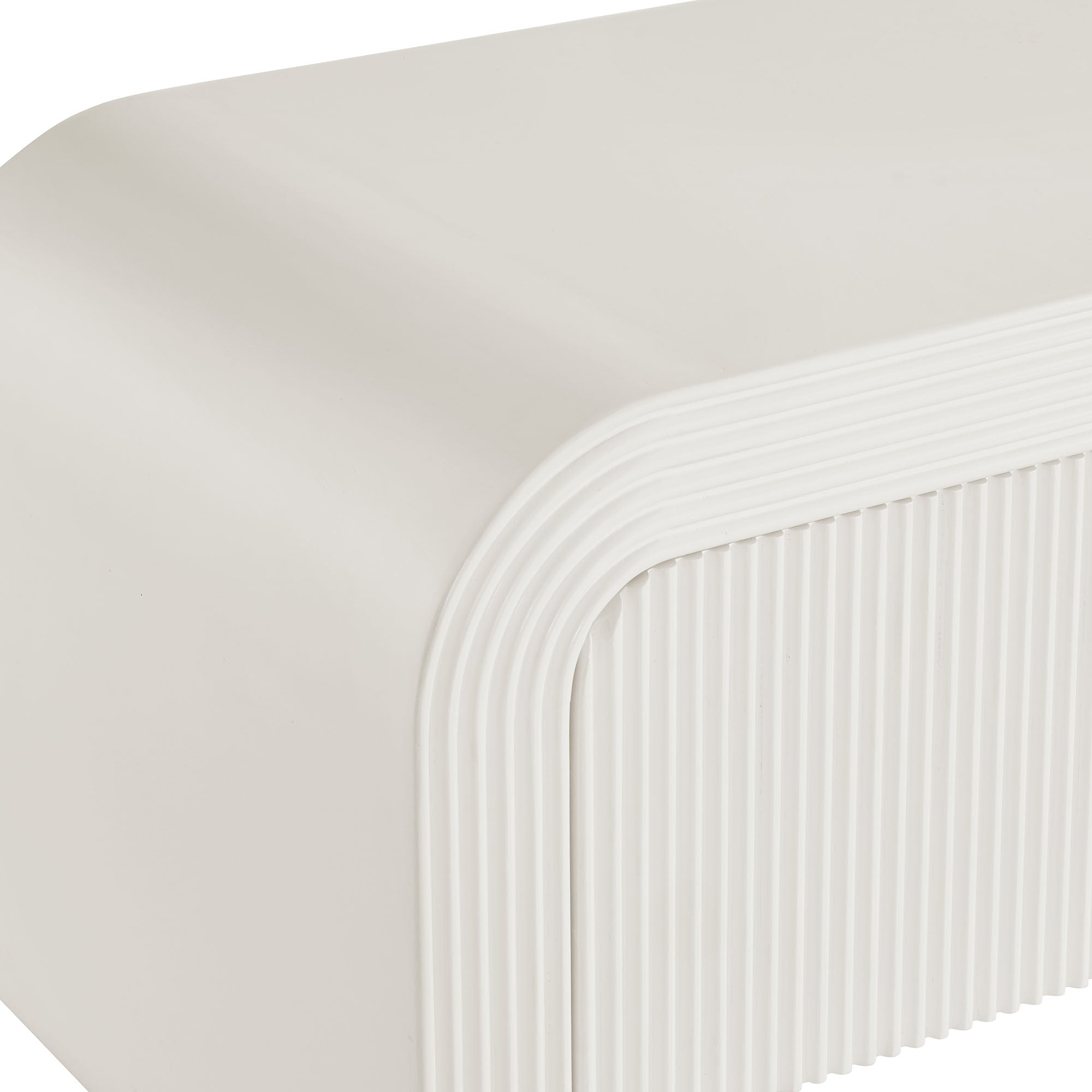 Waterflute 68" Fluted TV Stand - Best Buy Furniture